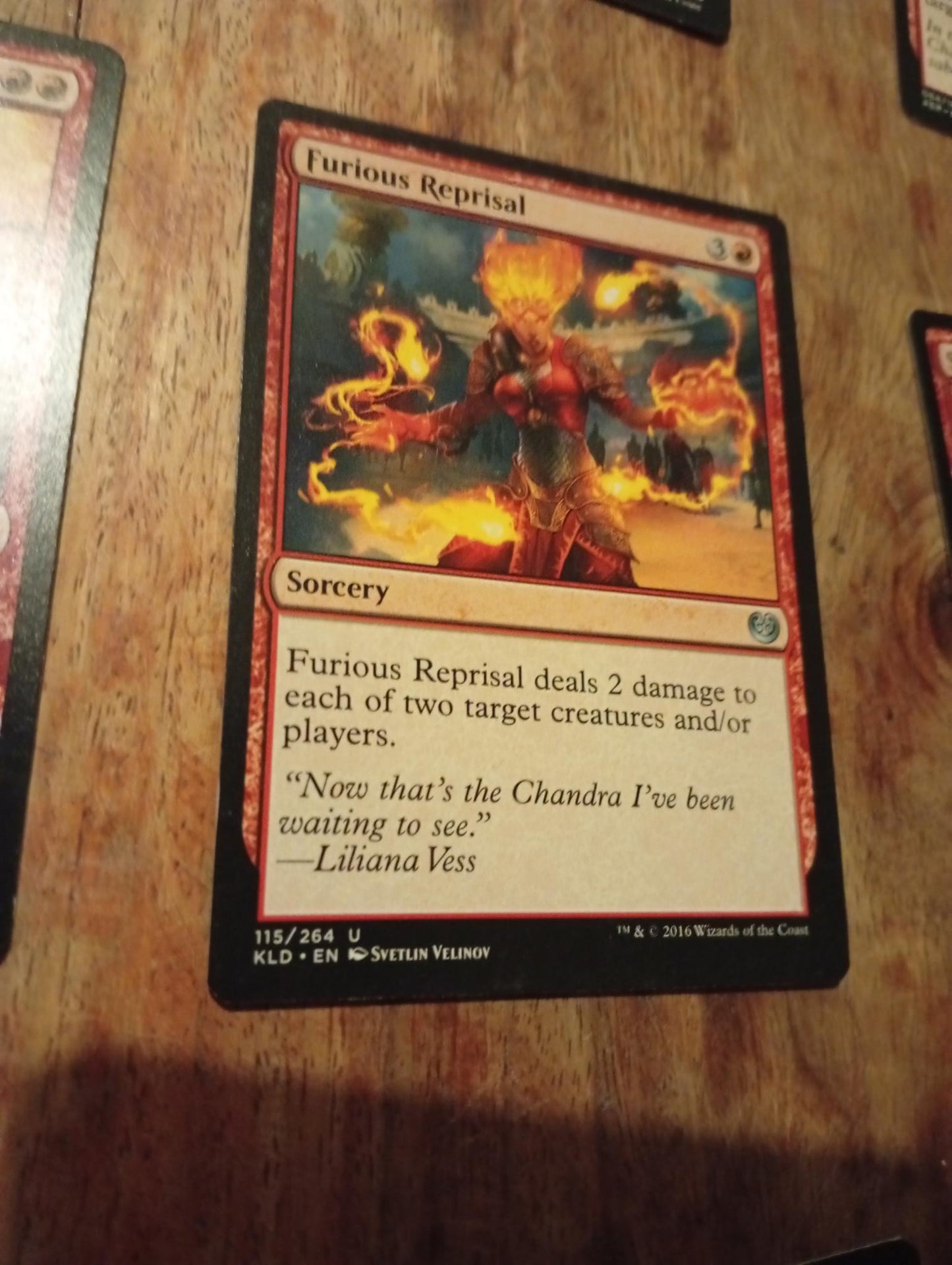 Magic The Gathering Furious Reprisal 115/264 Kaladesh