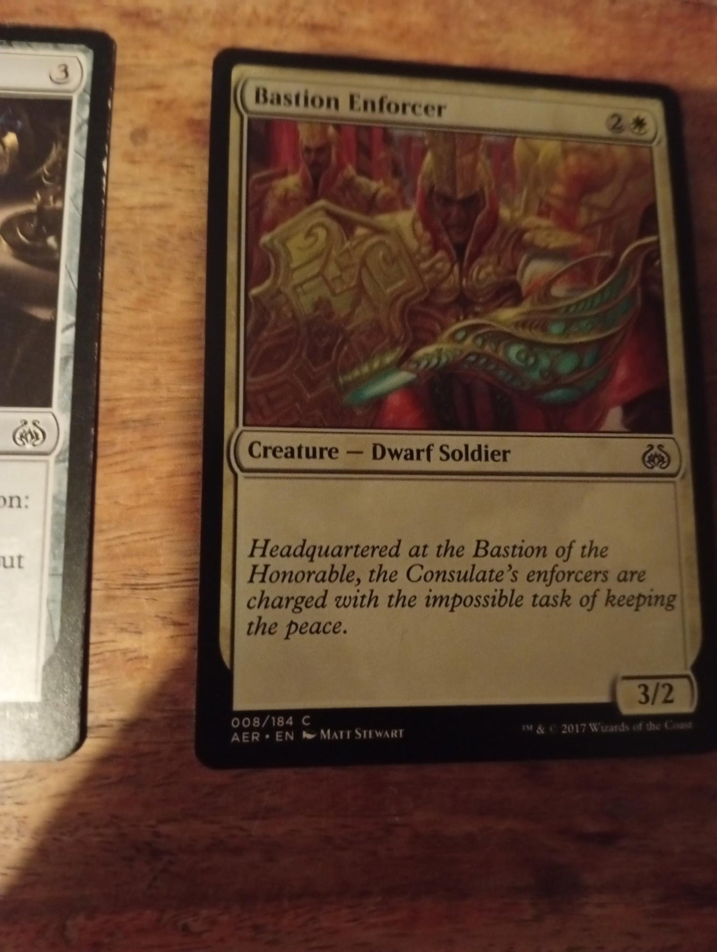 Magic The Gathering Bastion Enforcer 008/184 Aether Revolt