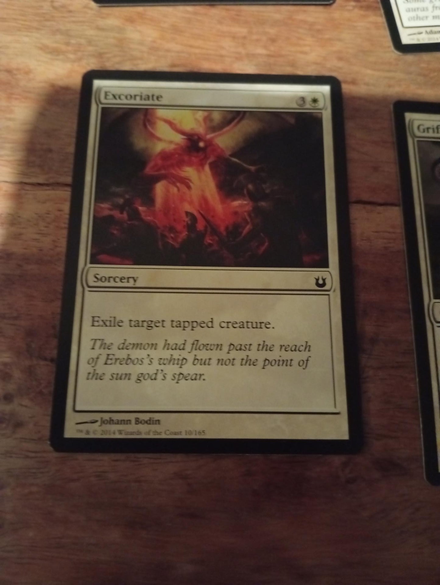 Magic The Gathering Excoriate 10/165 Born of the Gods