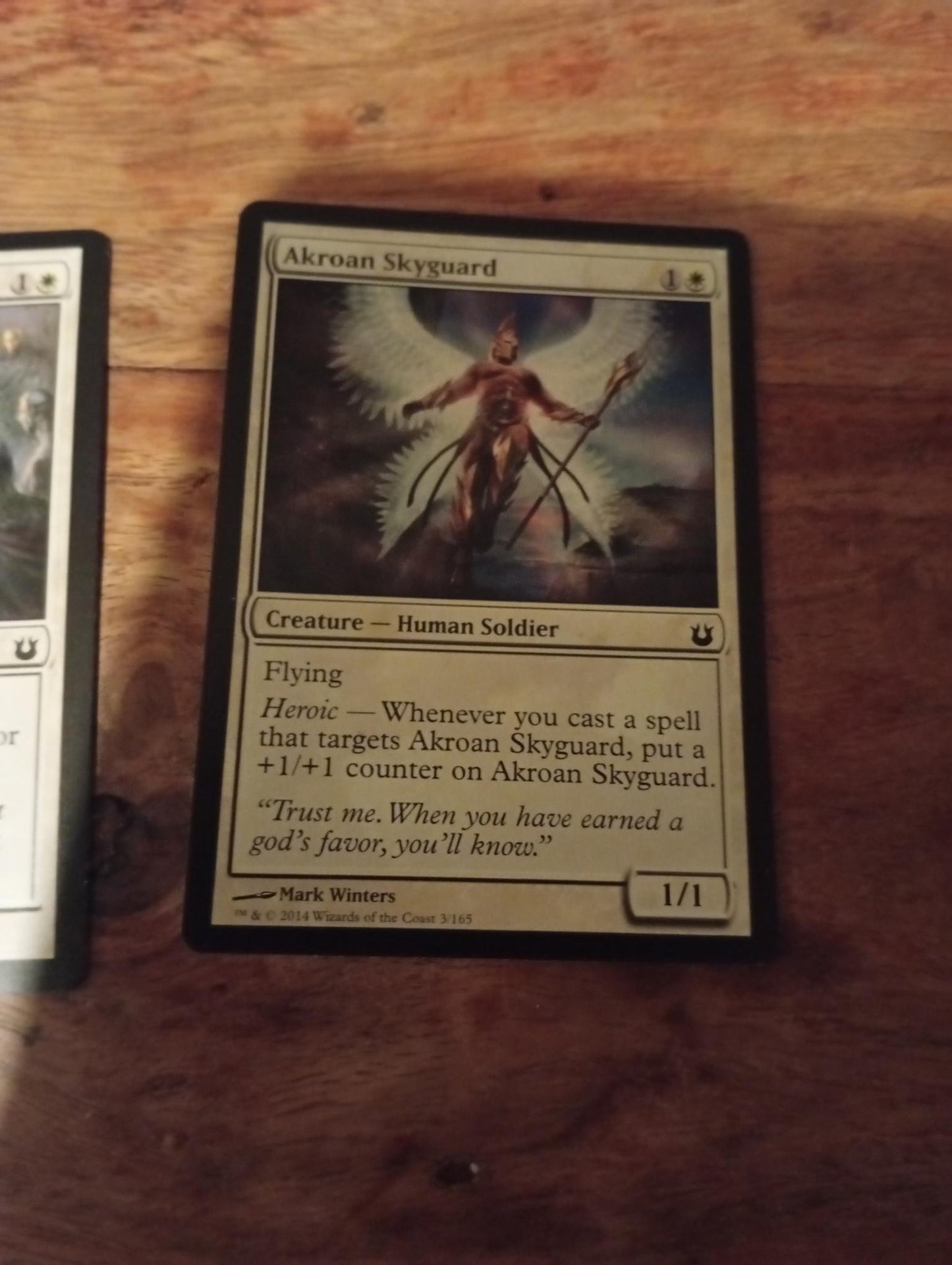 Magic The Gathering Akroan Skyguard 3/165 Born of the Gods