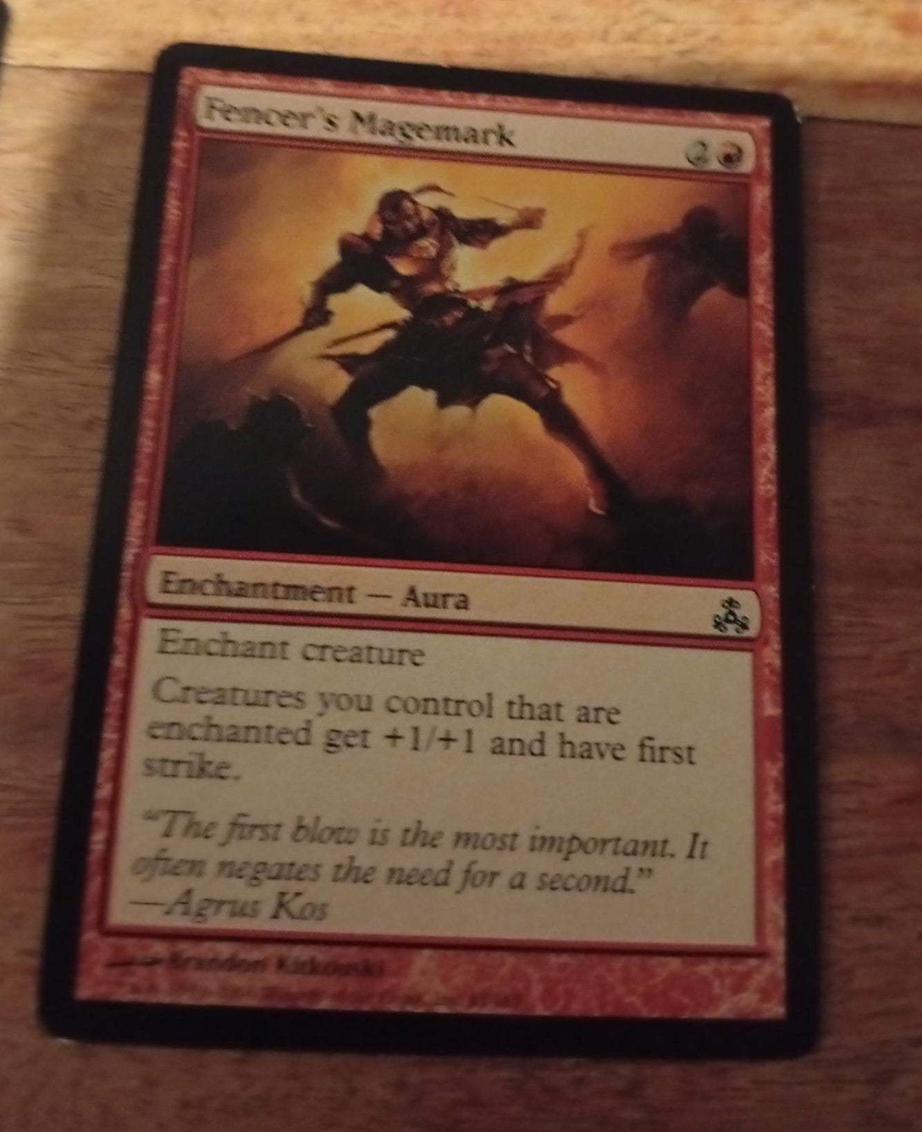 Magic The Gathering Fencer's Magemark 65/165 Guildpact