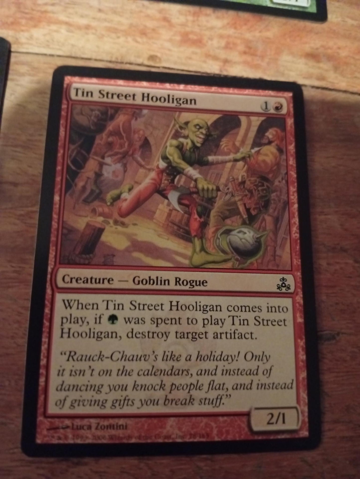Magic The Gathering Tin Street Hooligan 78/165 Guildpact