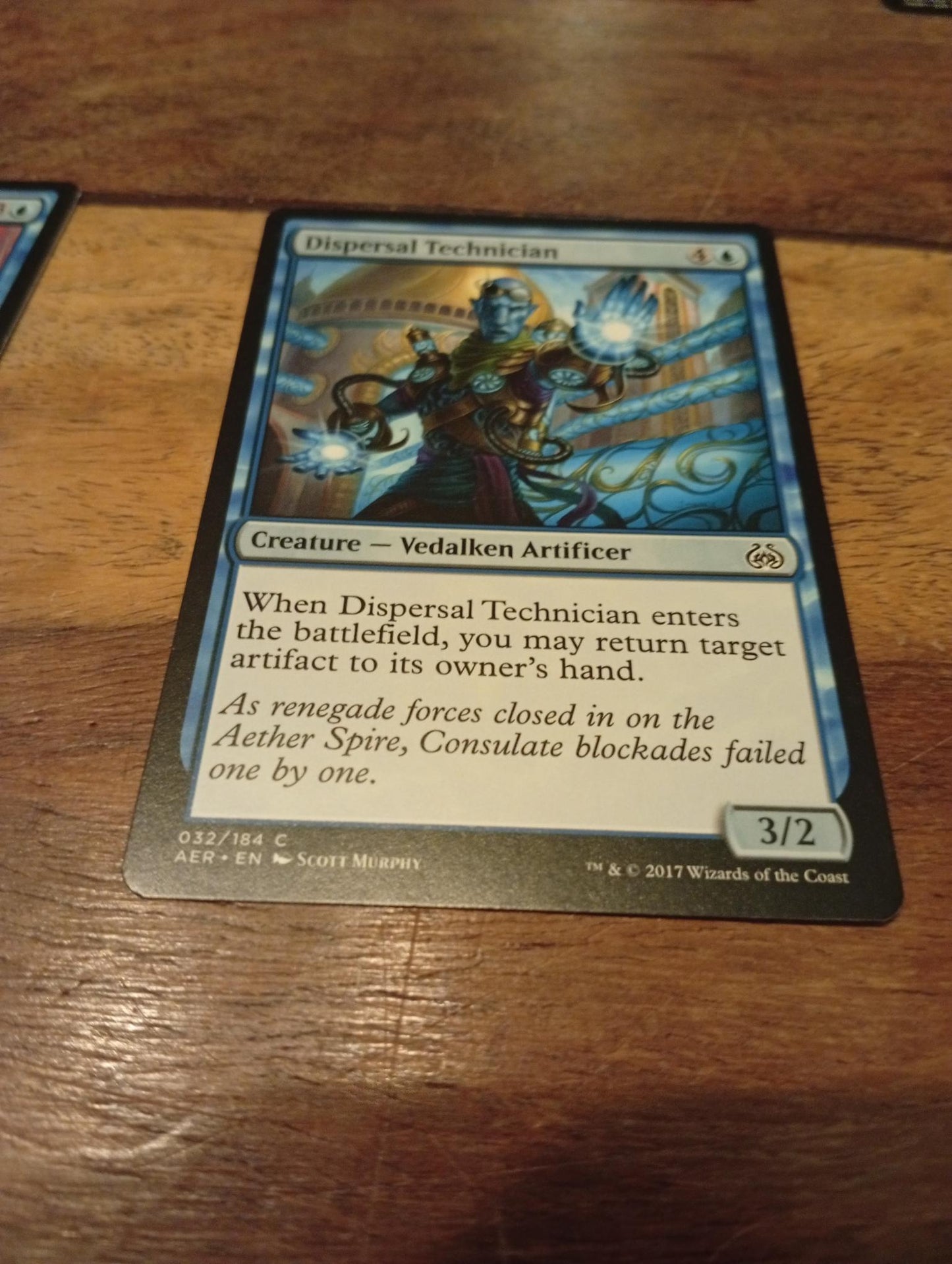 Magic The Gathering Dispersal Technician 032/184 Aether Revolt