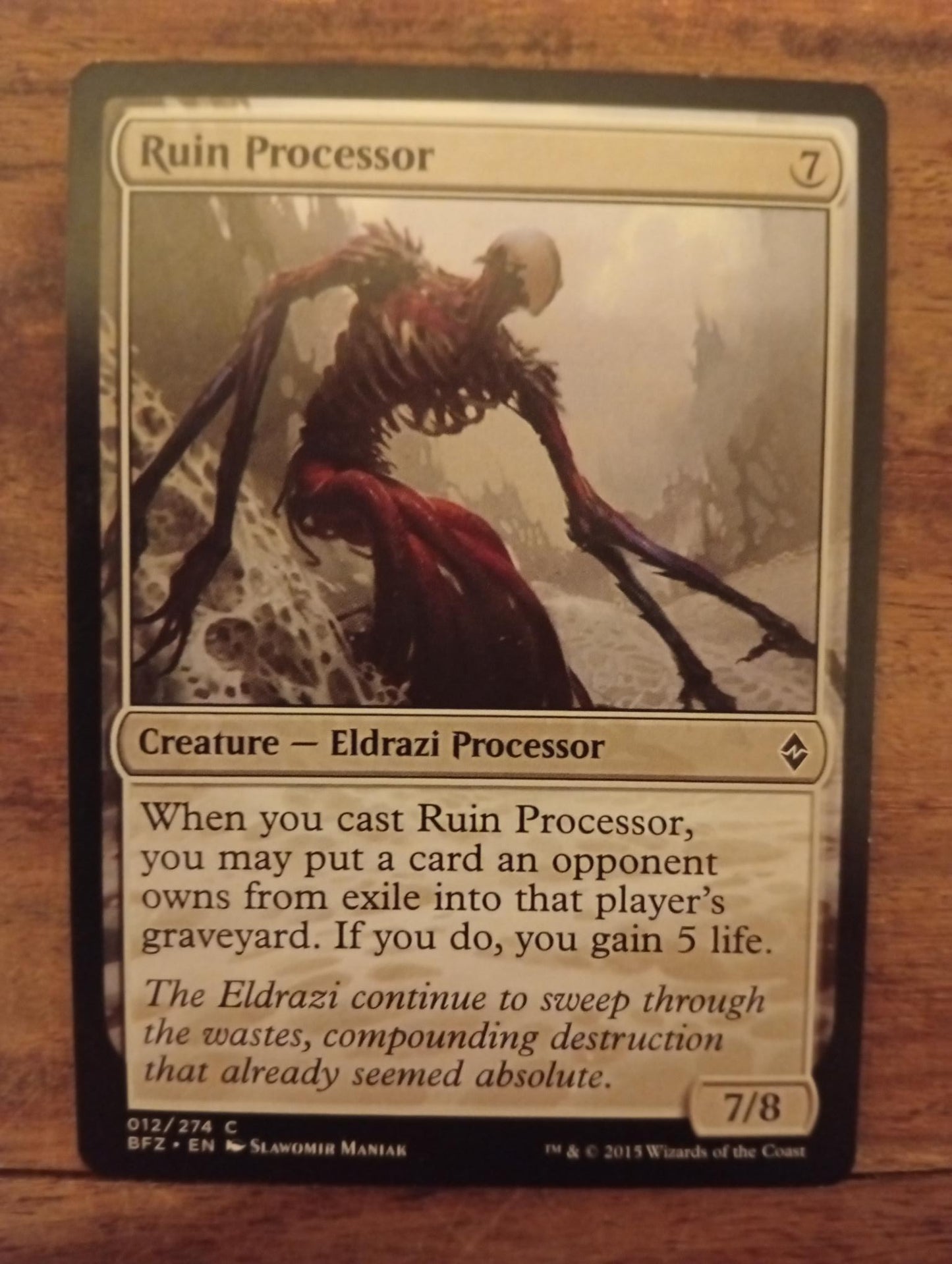 Magic The Gathering Ruin Processor 012/274 Battle for Zendikar