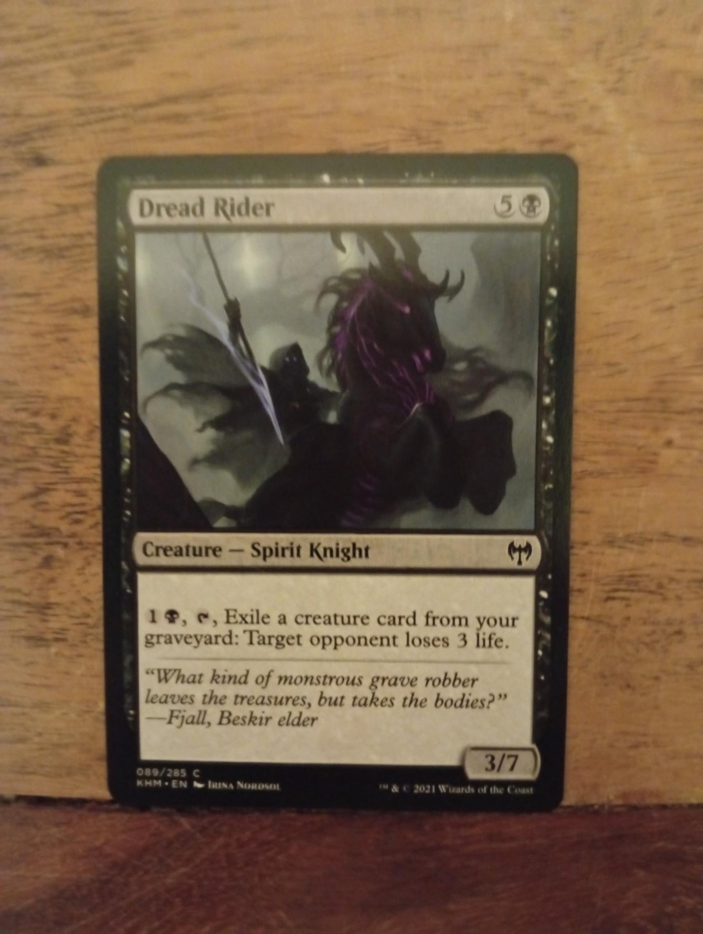 Magic The Gathering Dread Rider 089/285 Kaldheim
