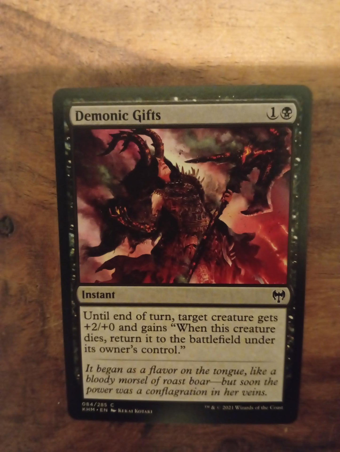 Magic The Gathering Demonic Gifts 084/285 Kaldheim