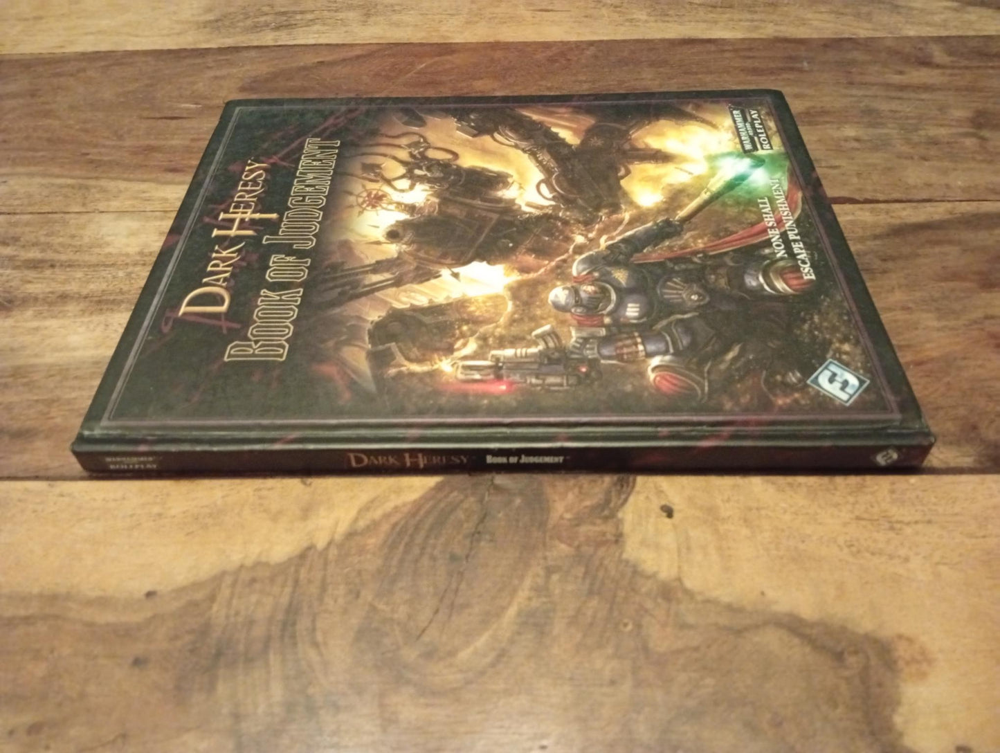 Dark Heresy Book of Judgement Hardcover Warhammer 40K Fantasy Flight Games 2011