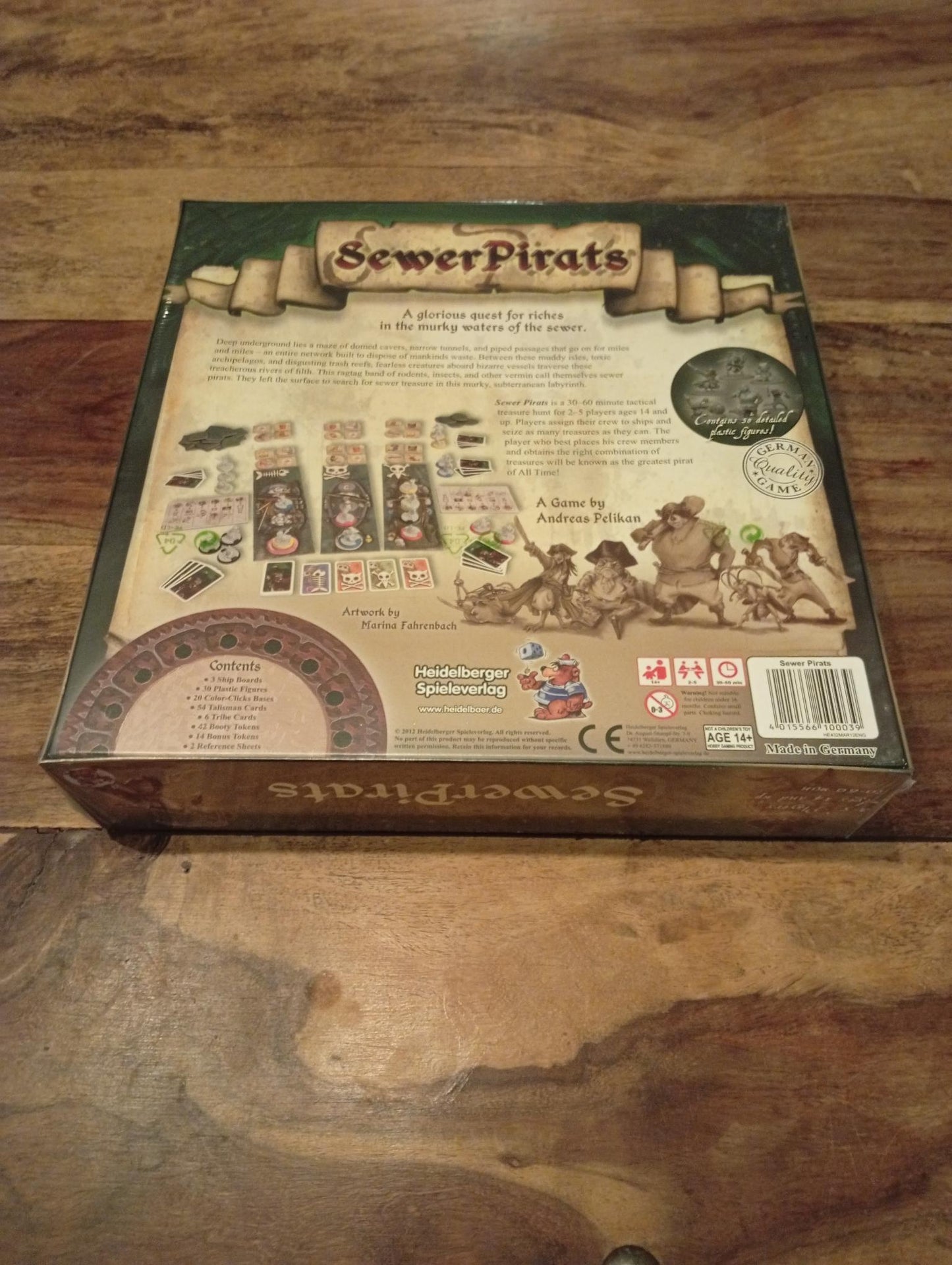Sewer Pirats NEW/Sealed Heidelberger Spieleverlag 2012