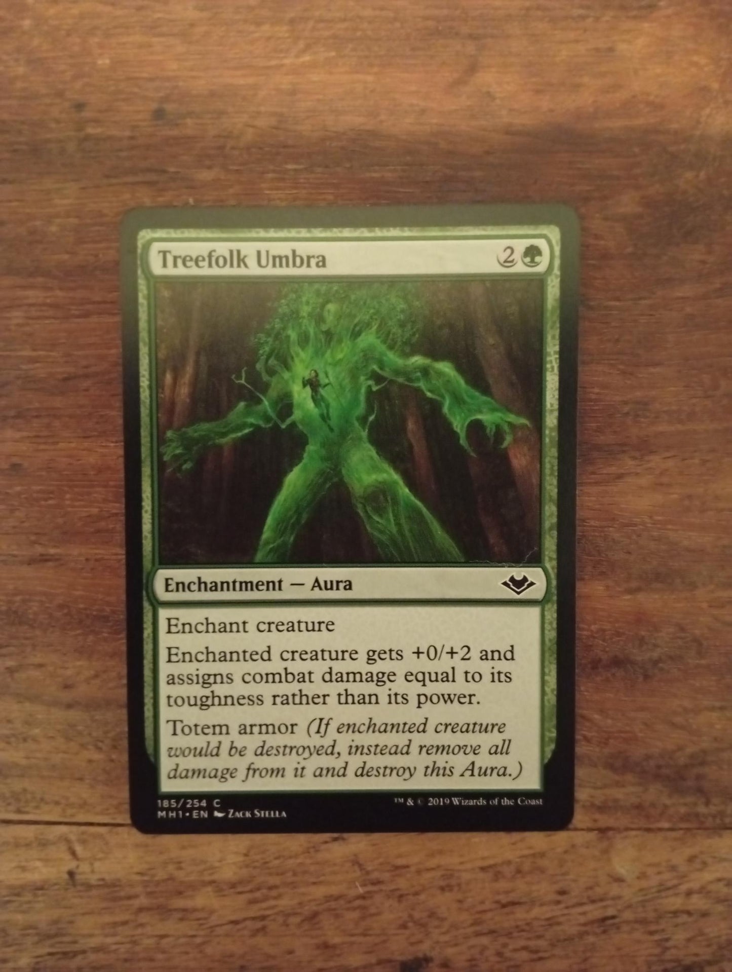Magic The Gathering Treefolk Umbra 185/254 Modern Horizons