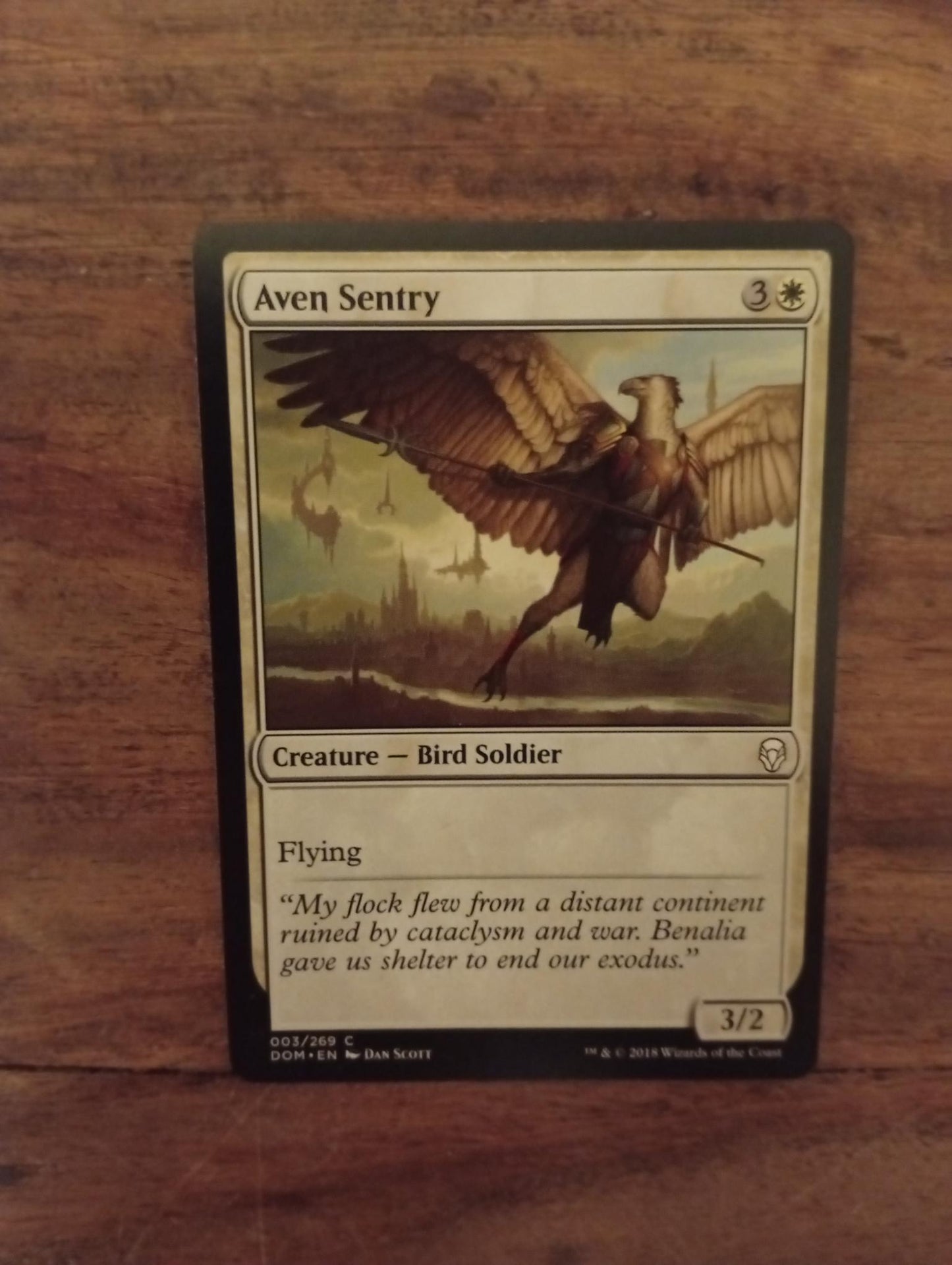 Magic The Gathering Avior Sentry 003/269 Dominaria