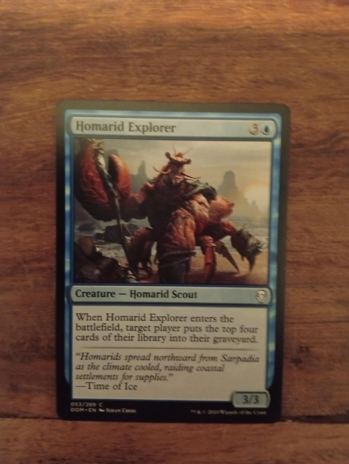 Magic The Gathering Homarid Explorer 053/269 Dominaria