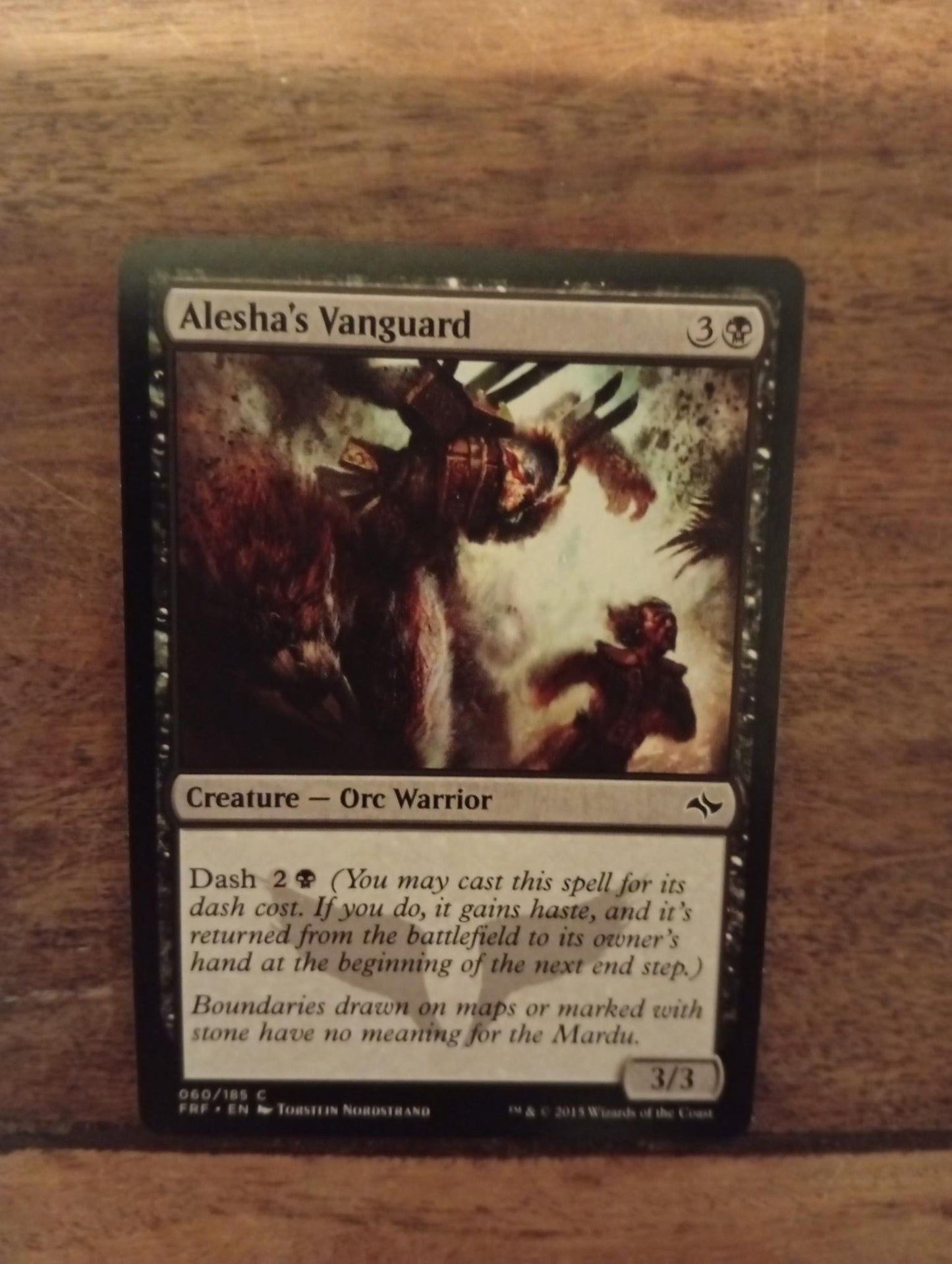 Magic The Gathering Alesha's Vanguard 060/185 Fate Reforged