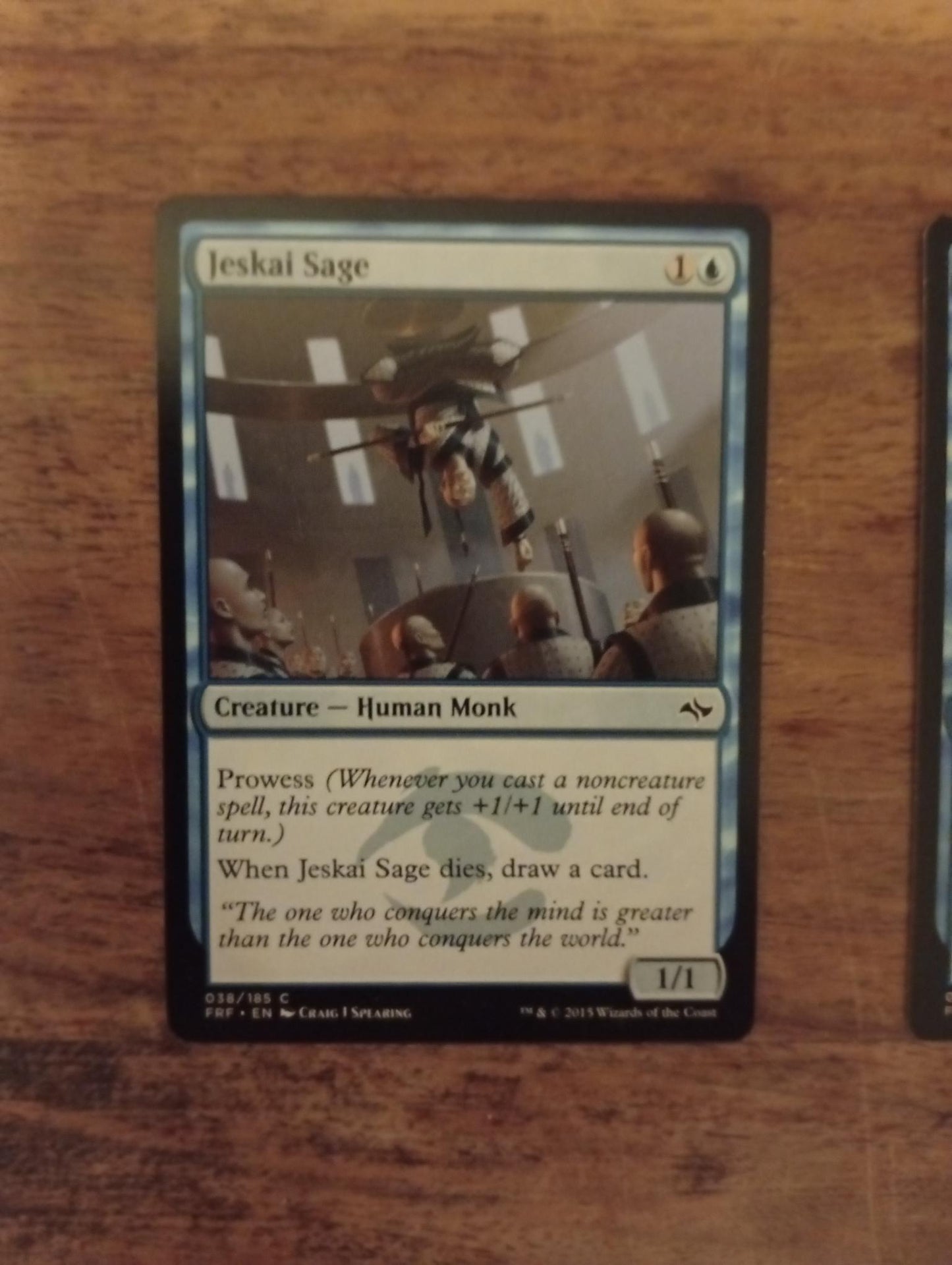 Magic The Gathering Jeskai Sage 038/185 Fate Reforged