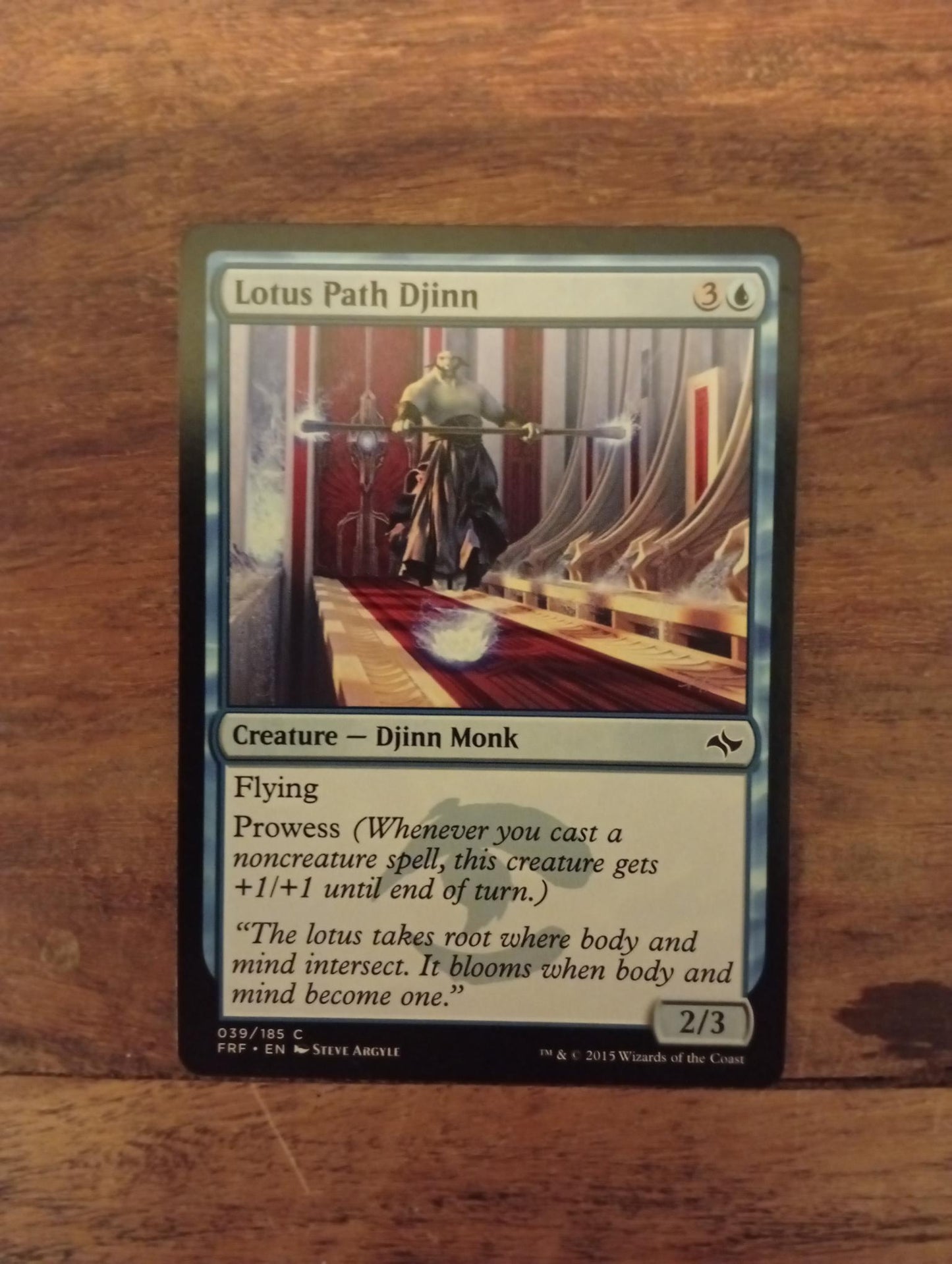 Magic The Gathering Lotus Path Djinn 039/185 Fate Reforged