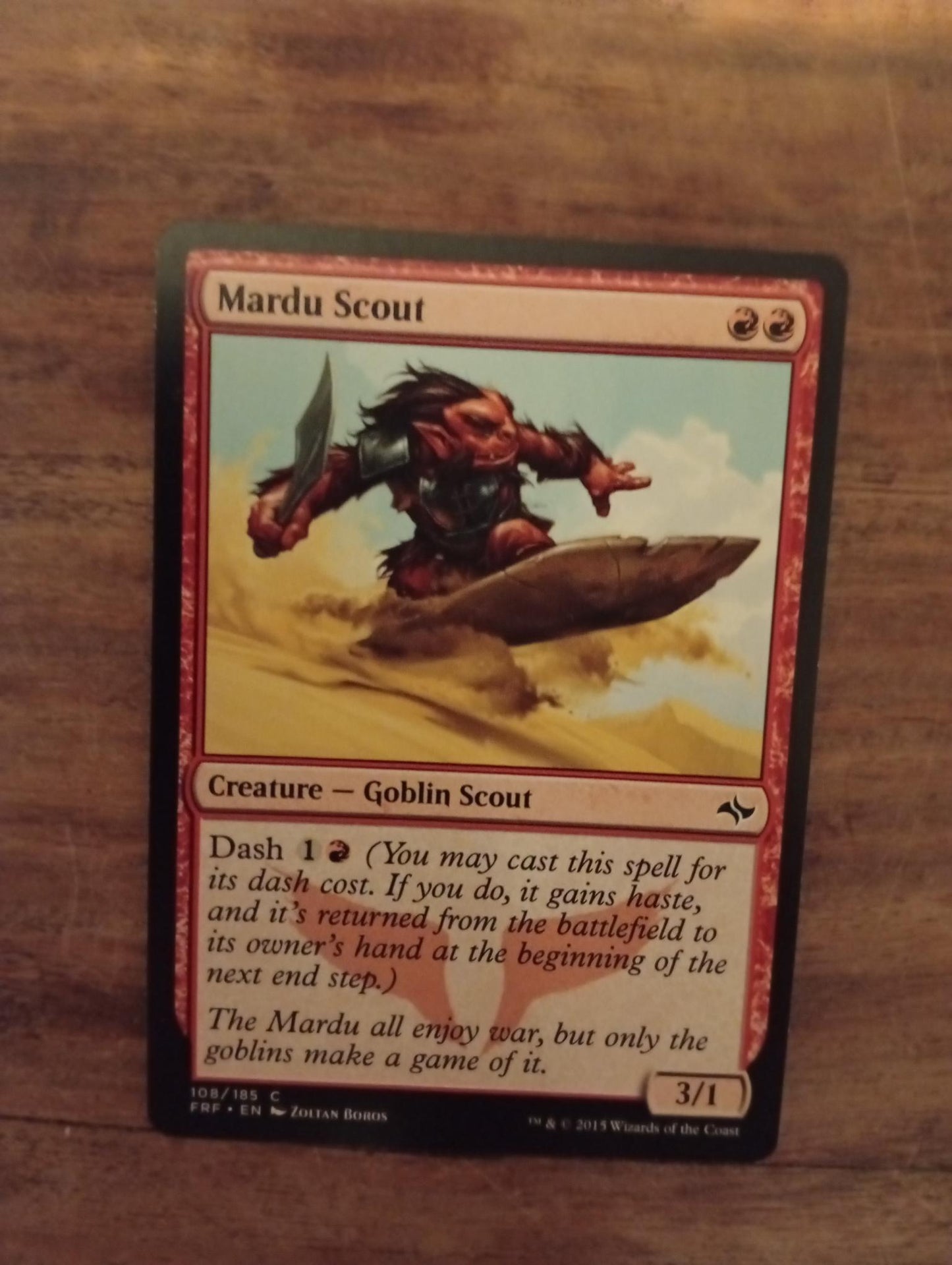 Magic The Gathering Mardu Scout 033/185 Fate Reforged