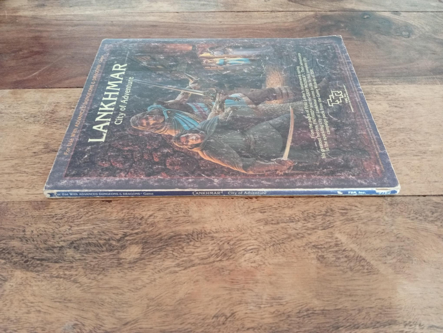 AD&D Lankhmar City of Adventure AD&D 2nd Ed TSR #2137 With Map 1993 - AllRoleplaying.com