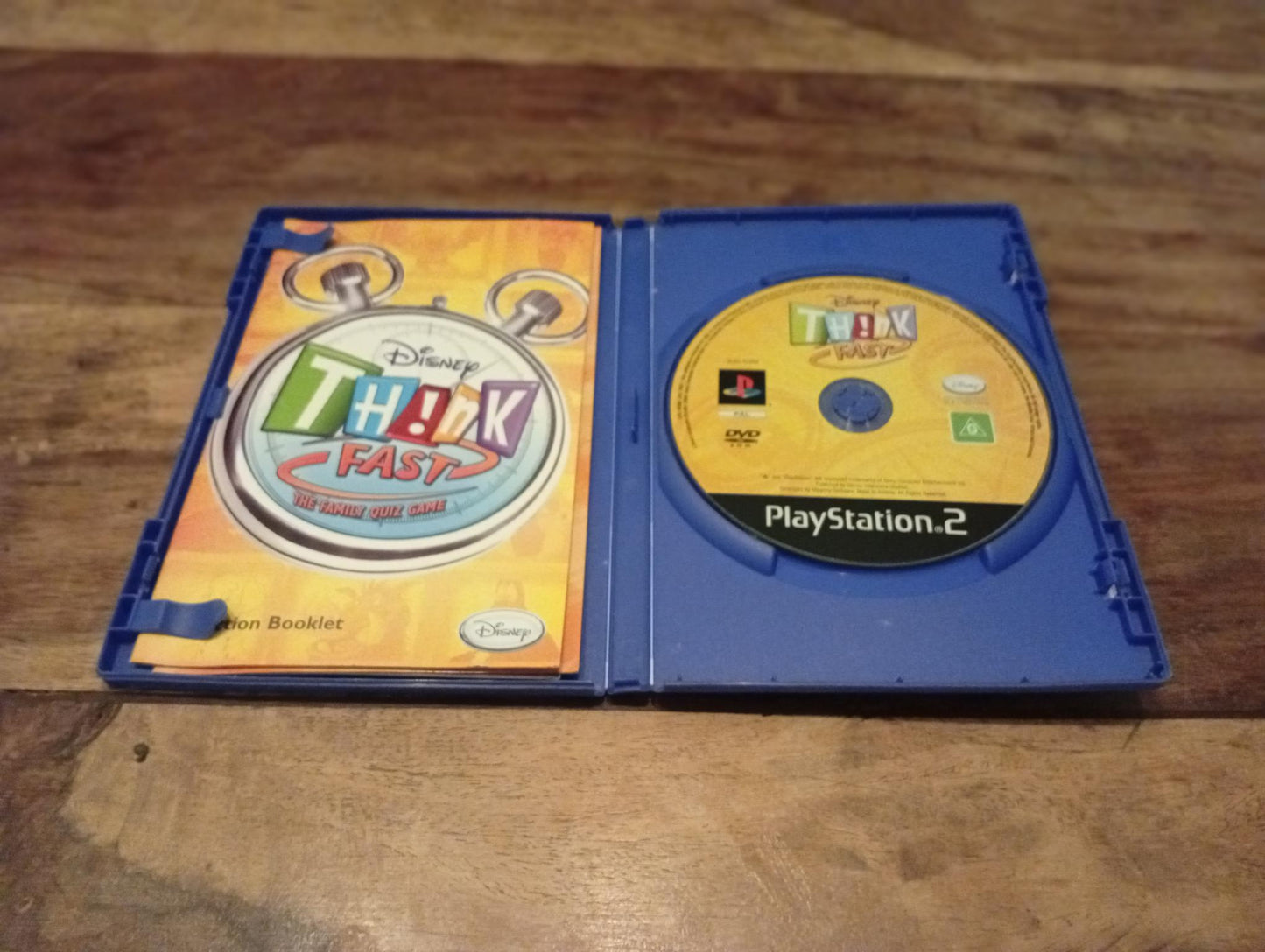 Disney Think Fast Playstation 2 2008