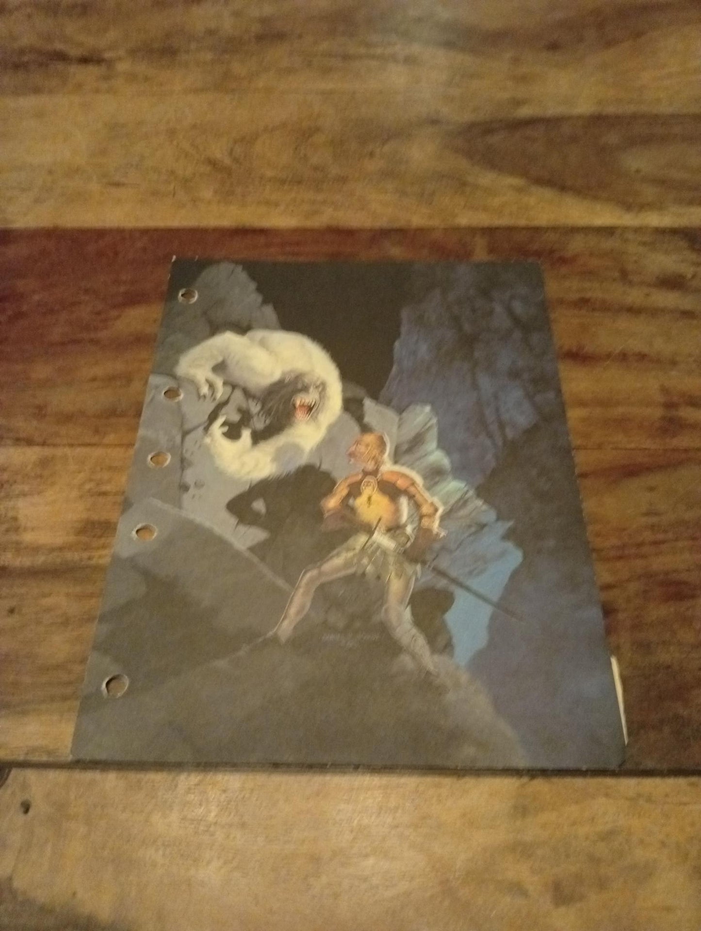 Cardstock Divider Tabs AD&D Monstrous Compendium Volume 2 TSR 2103