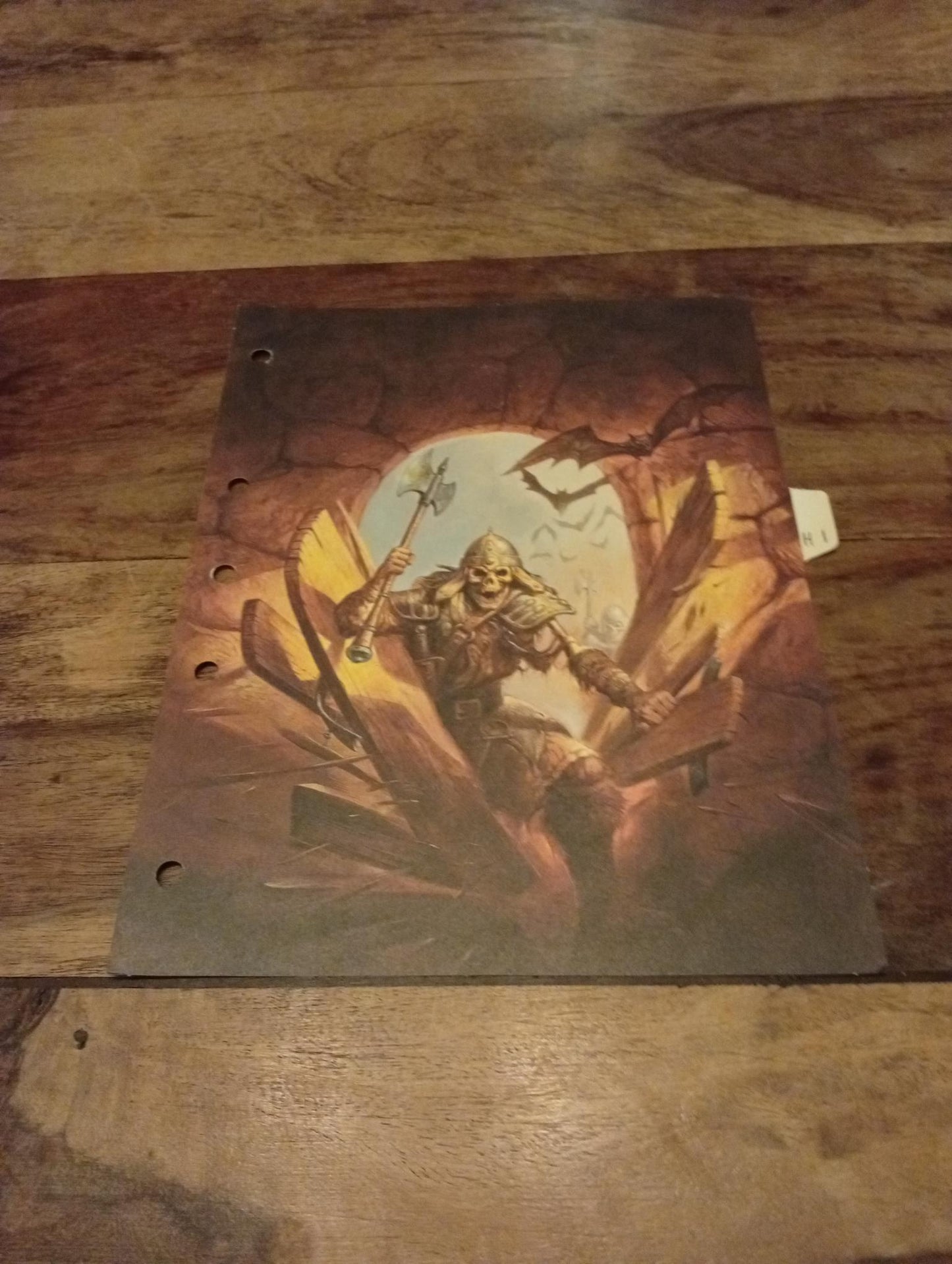 Cardstock Divider Tabs AD&D Monstrous Compendium Volume 2 TSR 2103