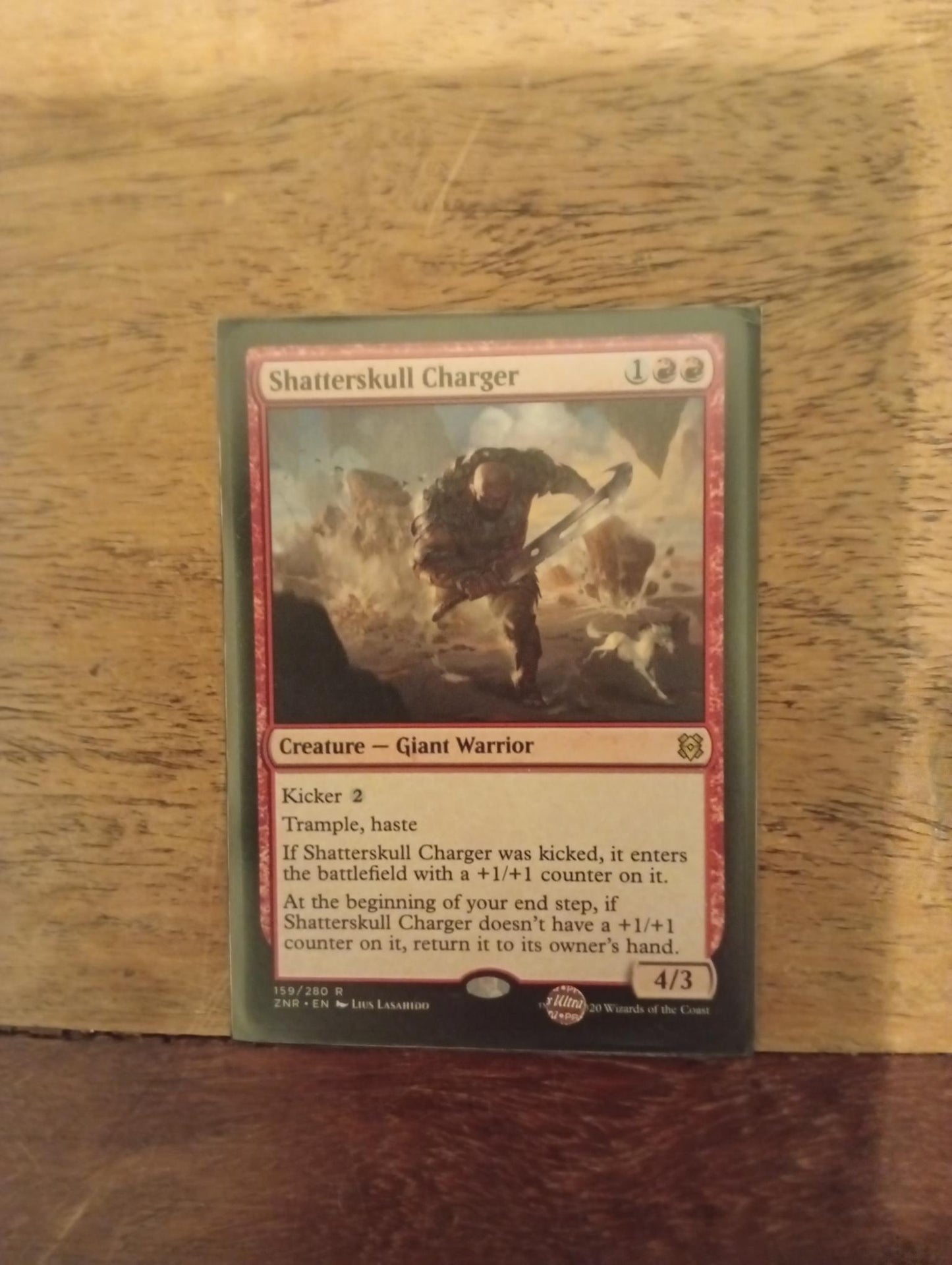 Magic The Gathering Shatterskull Charge 159/280 Zendikar Rising