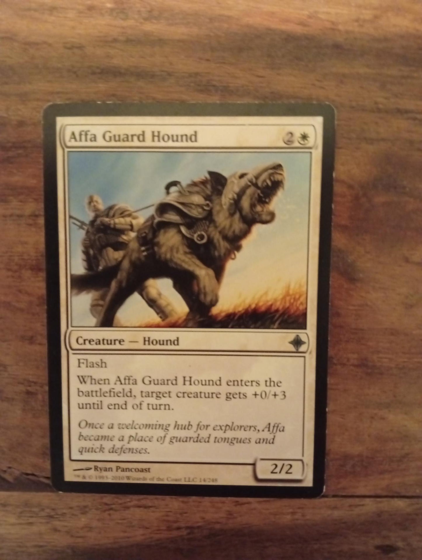 Magic The Gathering Affa Guard Hound 14/248 Rise of the Eldrazi