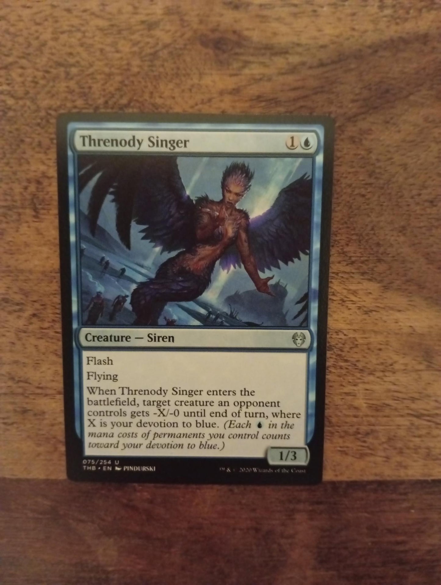 Magic The Gathering Threnody Singer 075/254 Theros Beyond Death