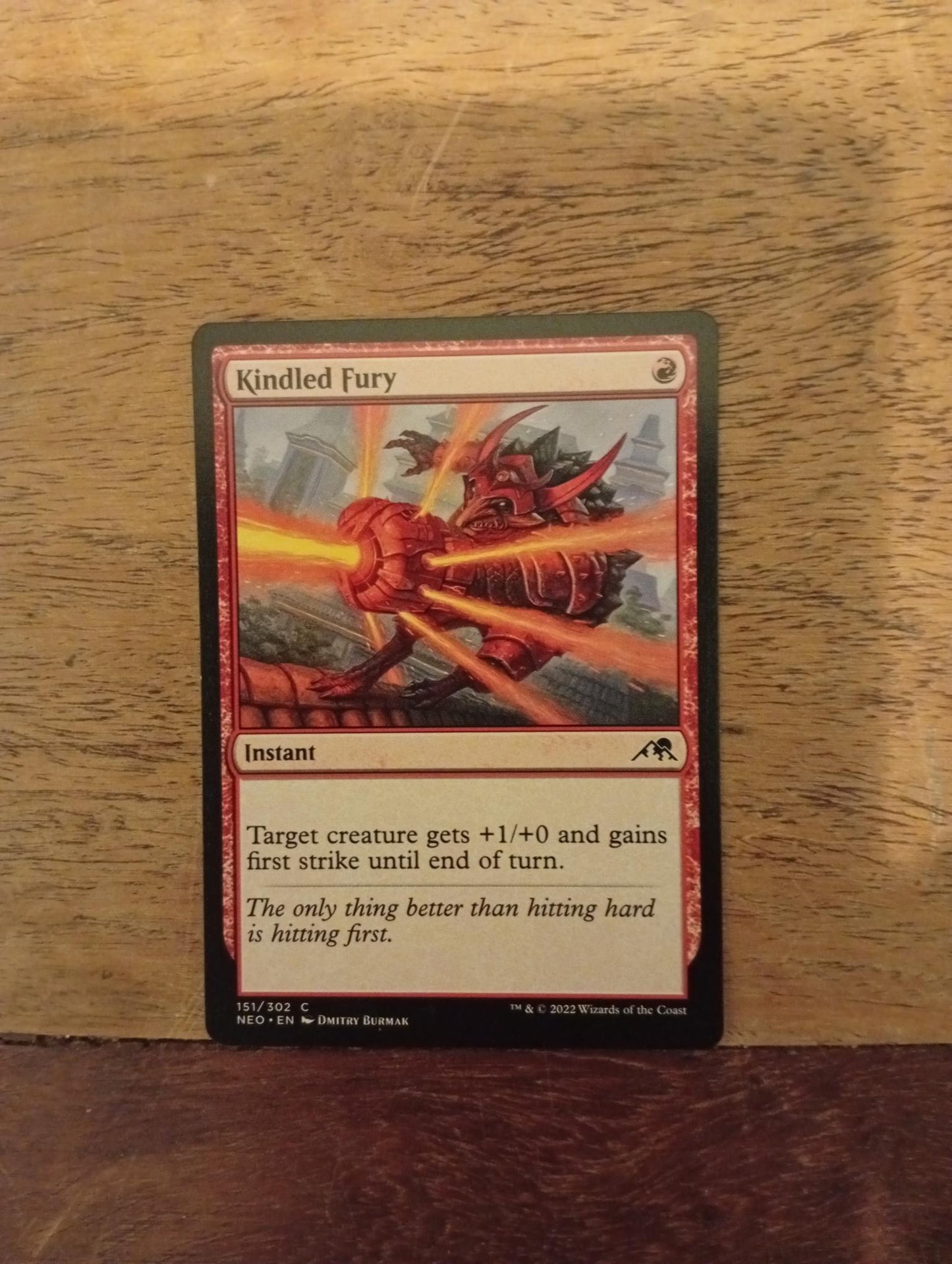 Magic The Gathering Kindled Fury 151/302 Kamigawa Neon Dynasty