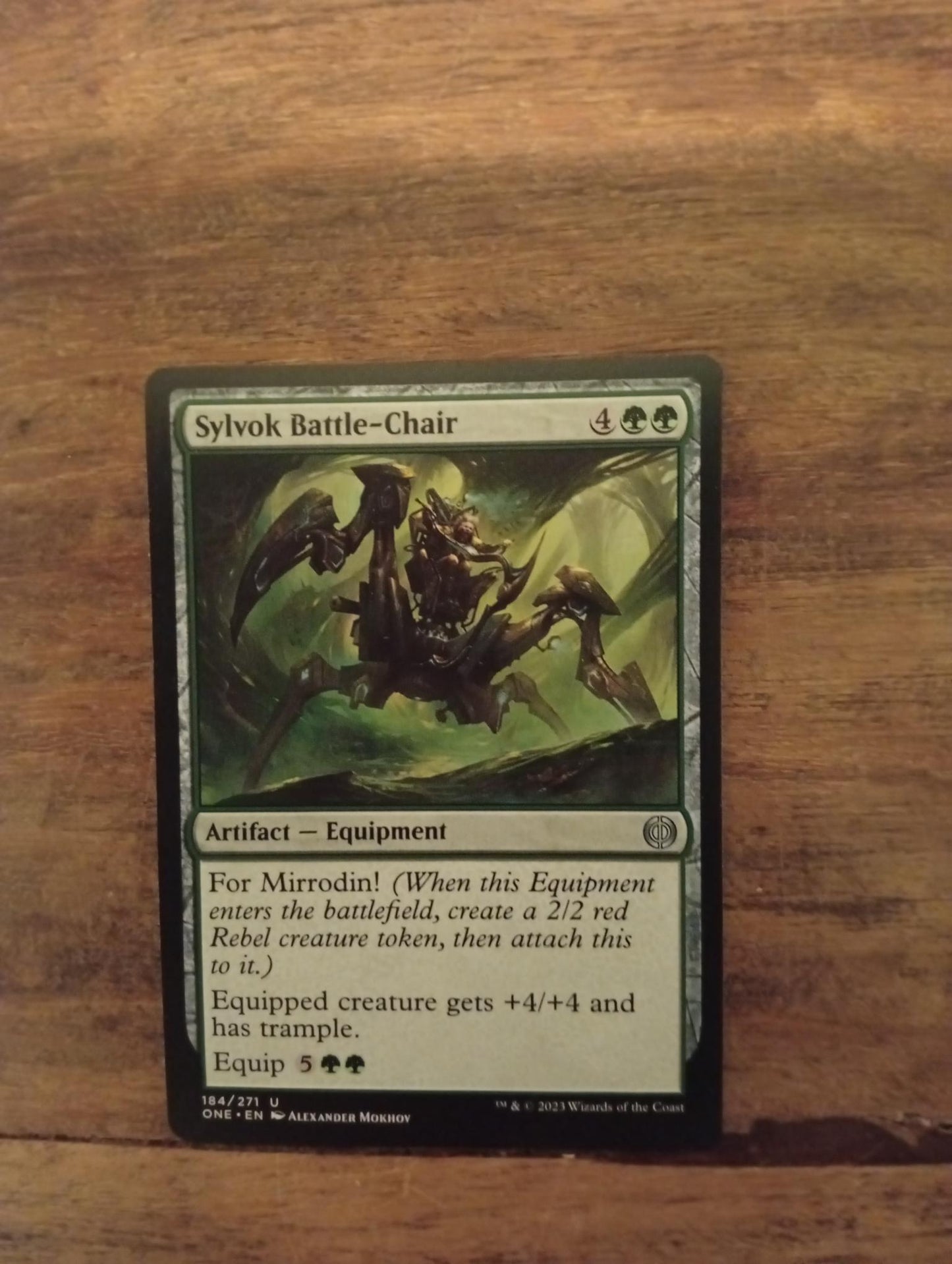 Magic The Gathering Sylvok Battle-Chair 184/271 Phyrexia All Will Be One