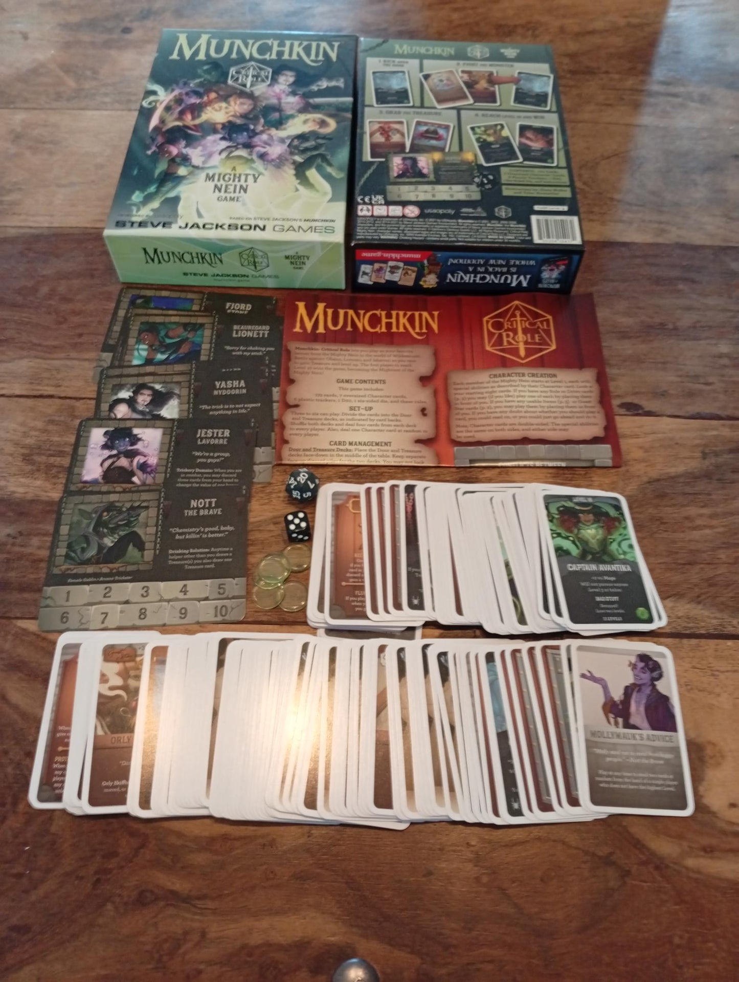 Munchkin Critical Role USAOpoly 2021