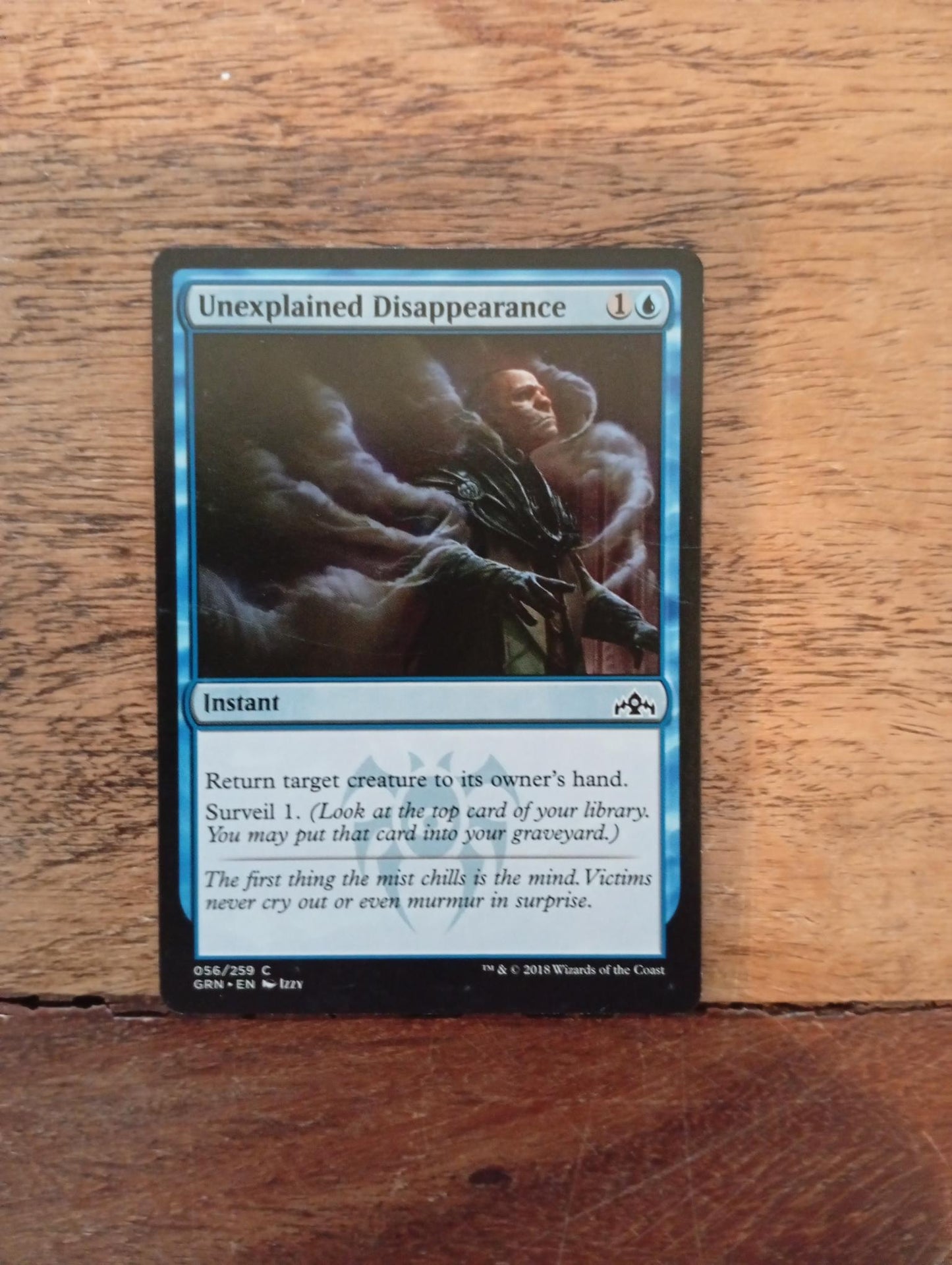 Magic The Gathering Unexplained Disappearance 056/259 Guilds of Ravnica