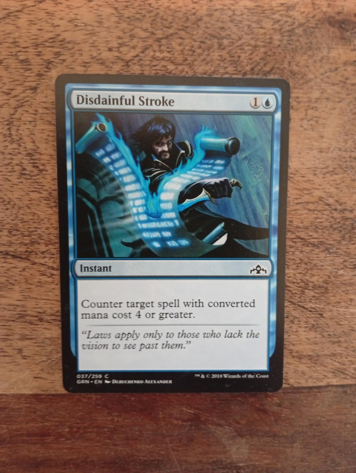 Magic The Gathering Disdainful Stroke 037/259 Guilds of Ravnica