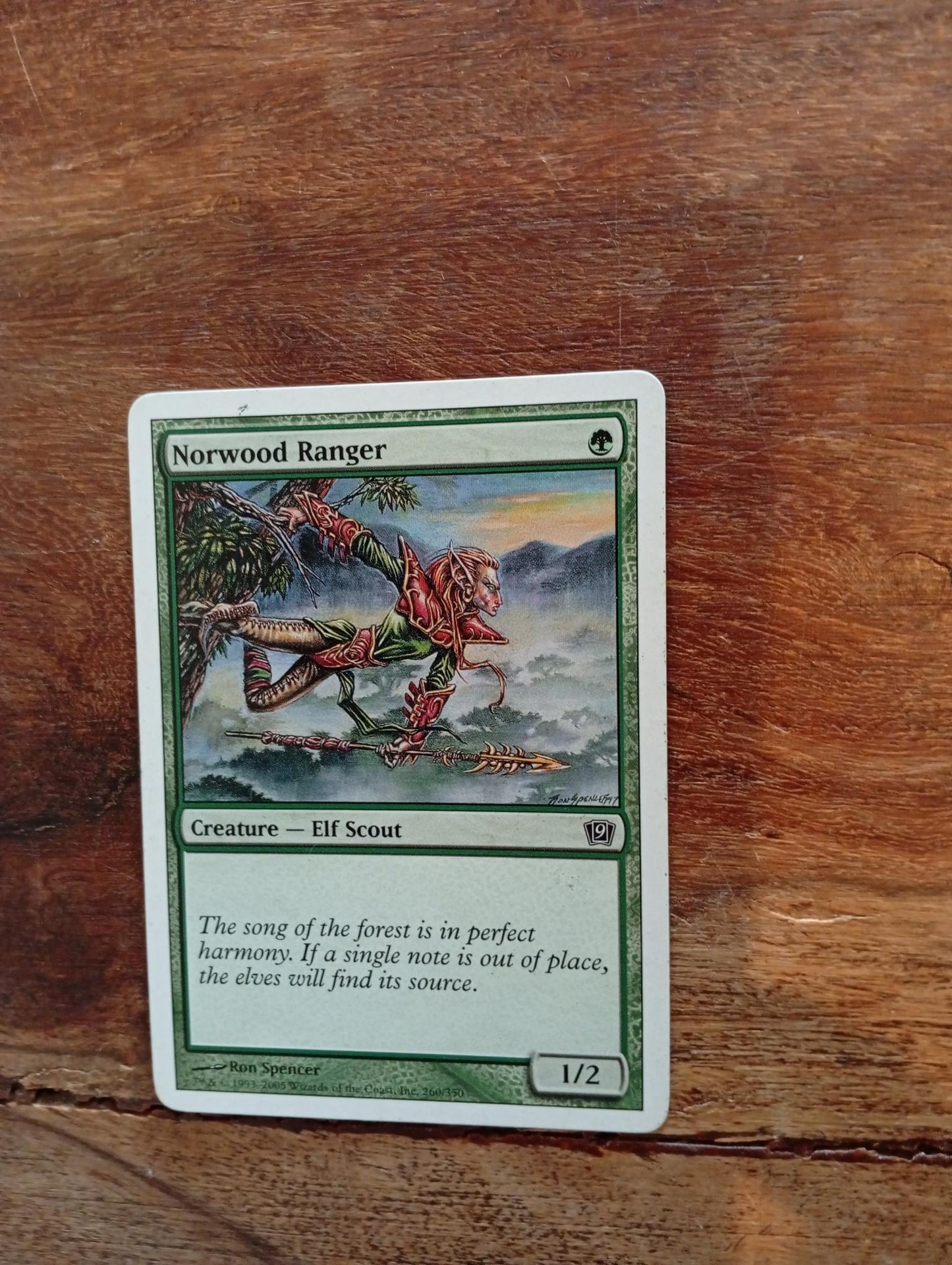 Magic The Gathering Norwood Ranger 260/350 Ninth Edition
