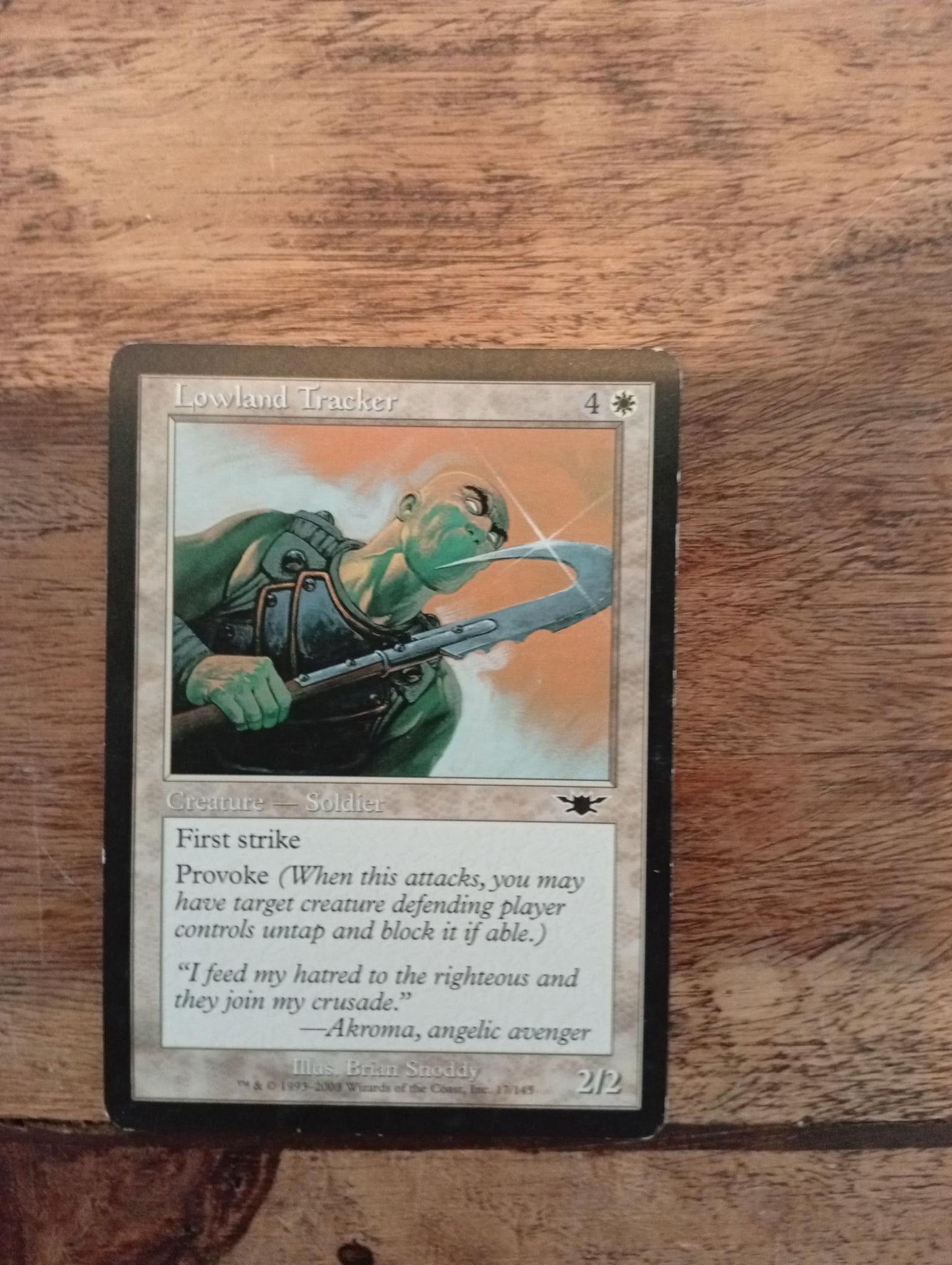 Magic The Gathering Lowland Tracker 17/145 Legions
