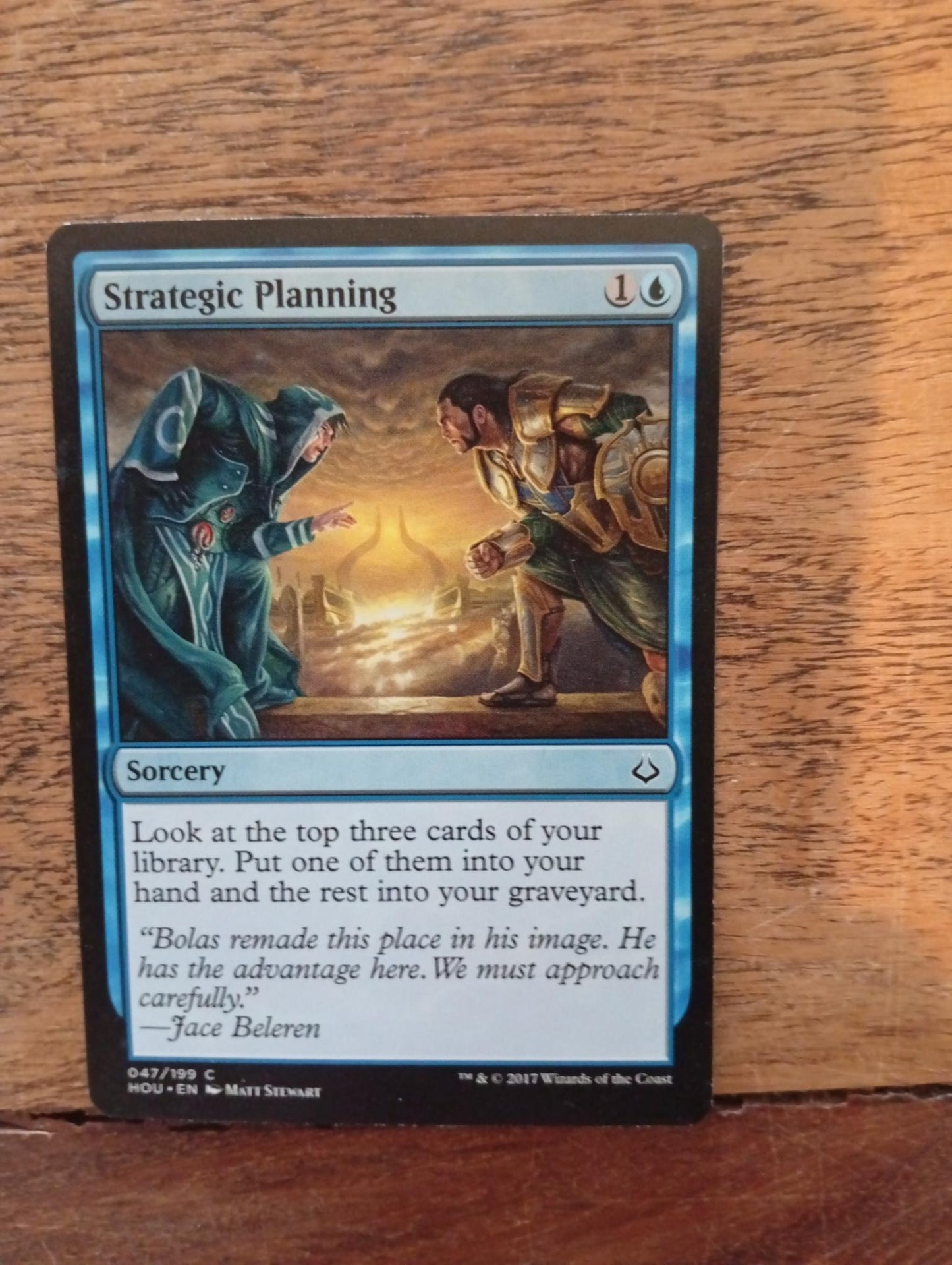 Magic The Gathering Strategic Planning 047/199 Hour of Devastation