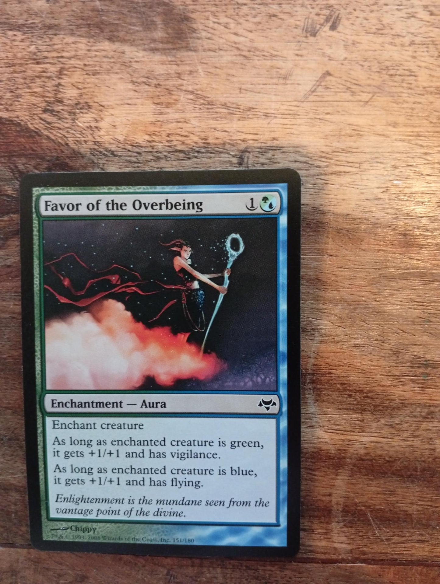 Magic The Gathering Favor of the Overbeing 151/180 Eventide