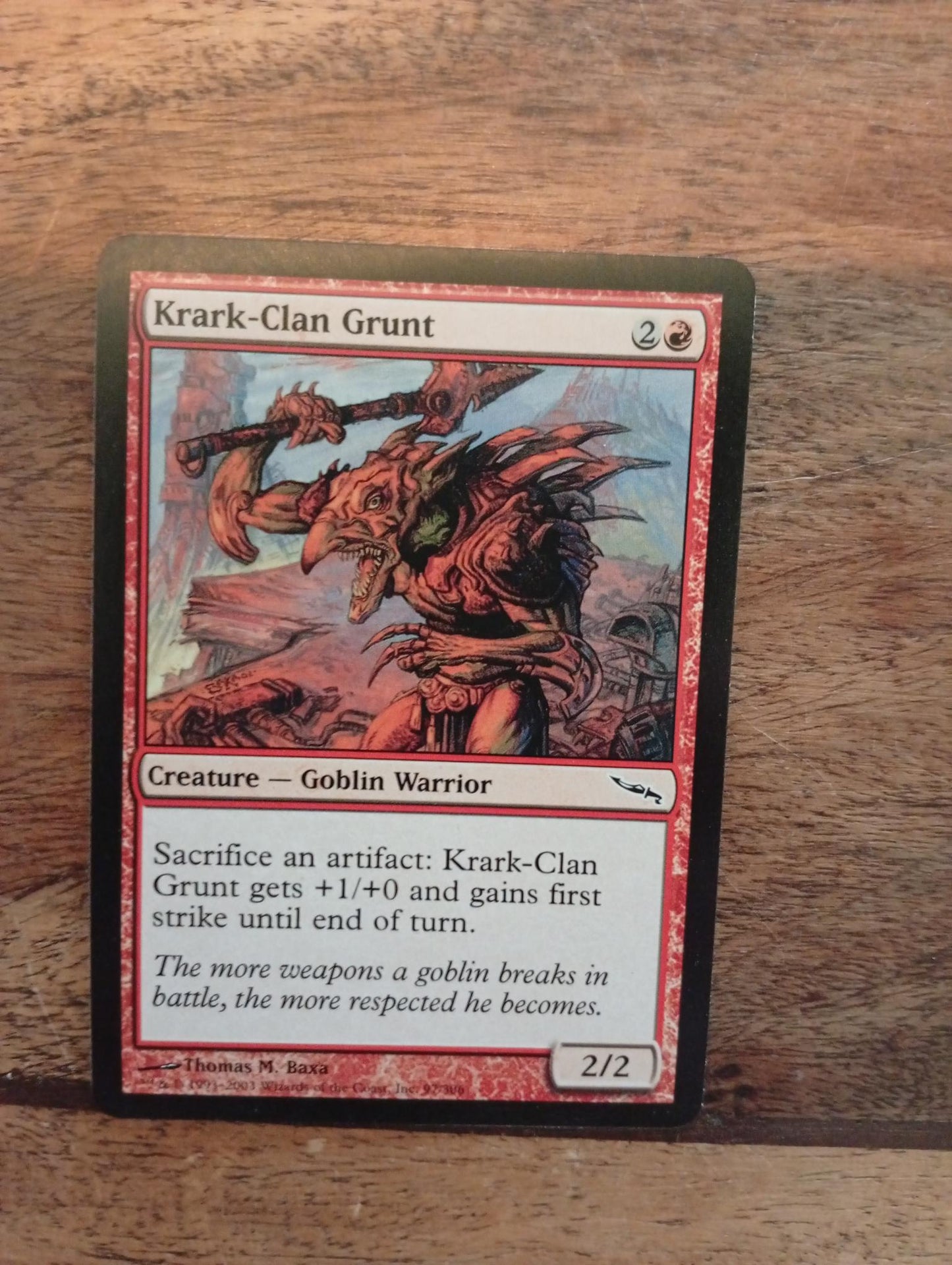 Magic The Gathering Krark-Clan Grunt 97/306 Mirrodin - AllRoleplaying.com