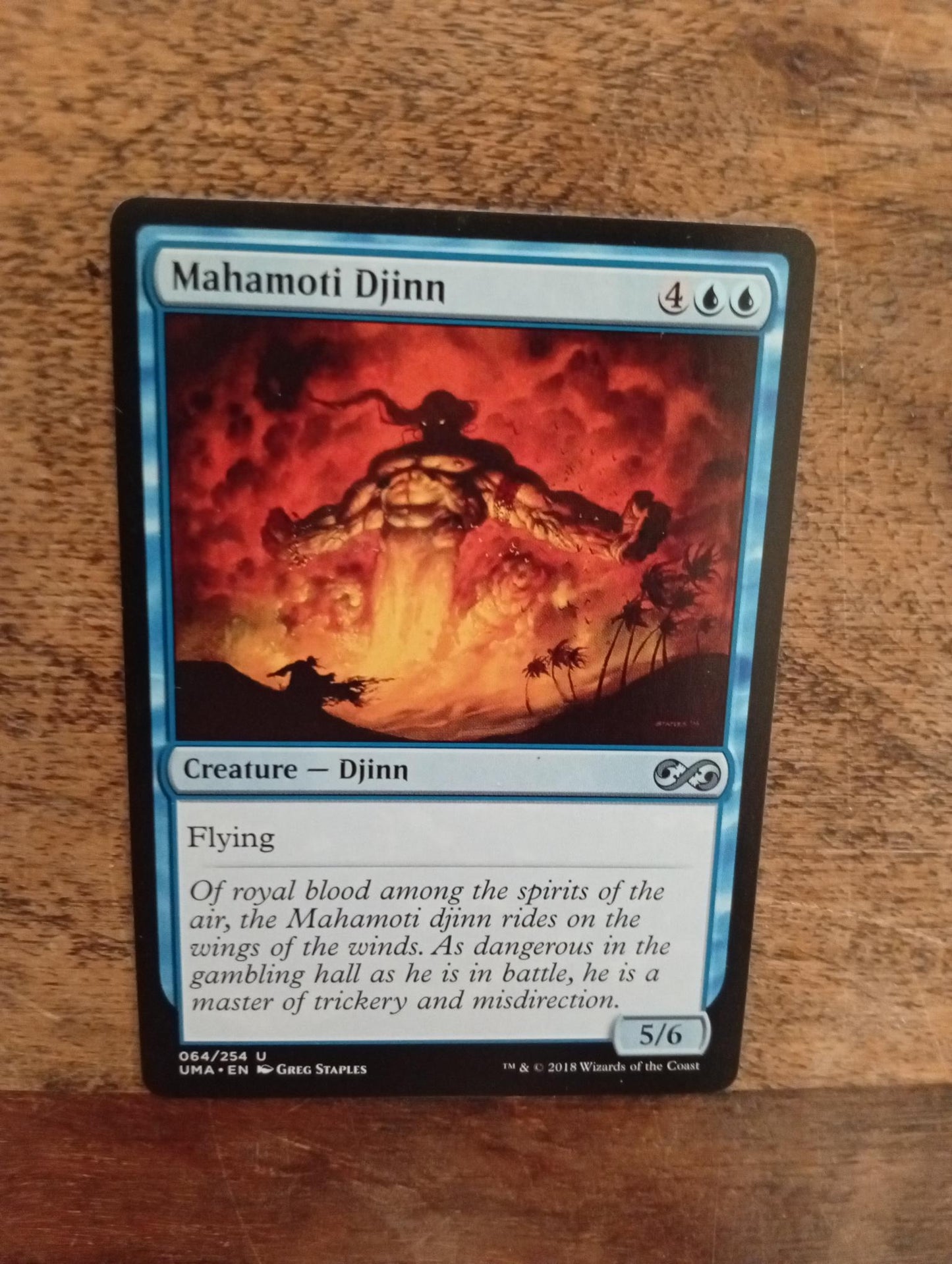 Magic The Gathering Mahamoti Djinn 064/254 Ultimate Masters - AllRoleplaying.com