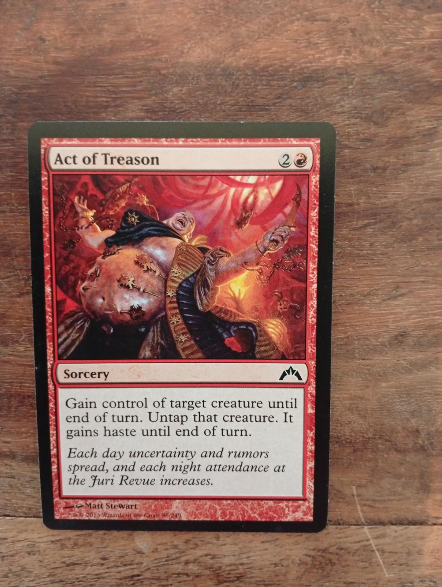 Magic The Gathering Act of Treason 85/249 Gatecrash - AllRoleplaying.com