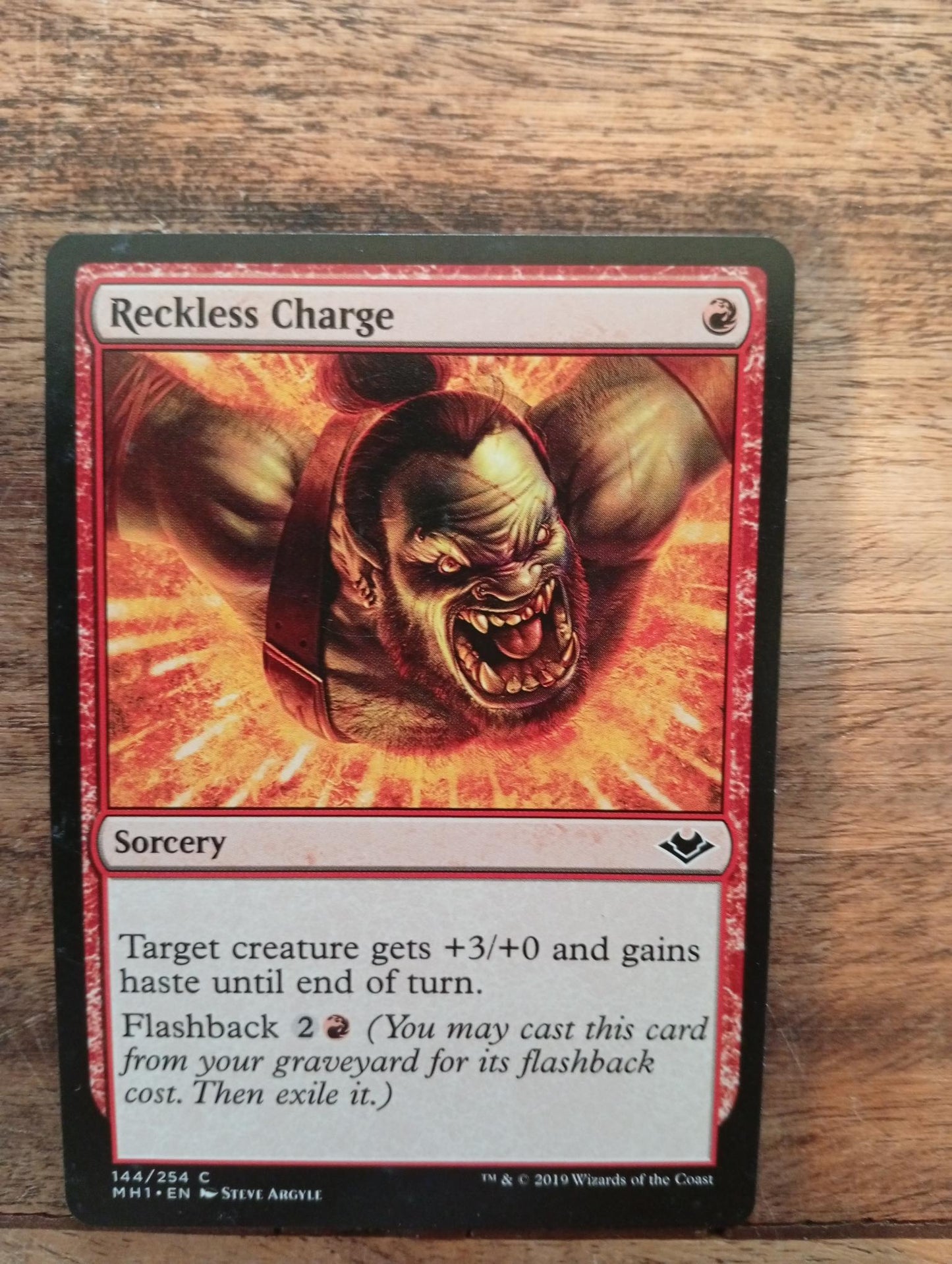 Magic The Gathering Reckless Charge 144/254 Modern Horizons - AllRoleplaying.com