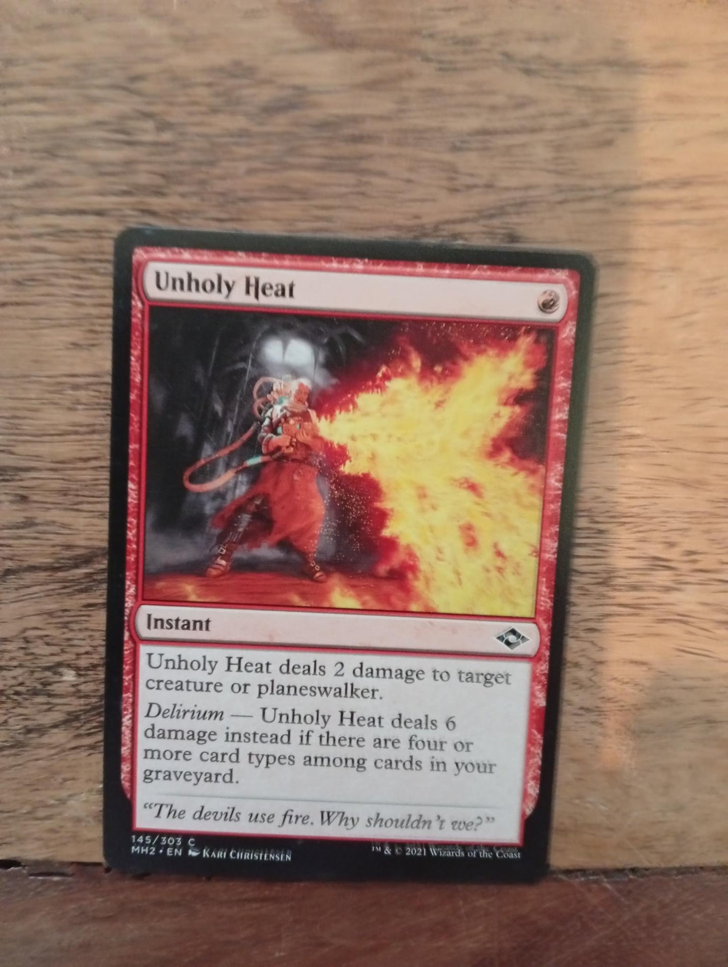 Magic The Gathering Unholy Heat 145/303 Modern Horizons 2 - AllRoleplaying.com