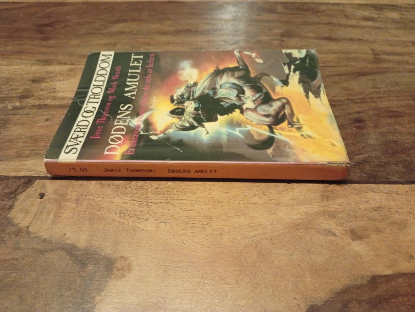 Sværd og Trolddom Dødens Amulet #13 Steve Jackson 1988