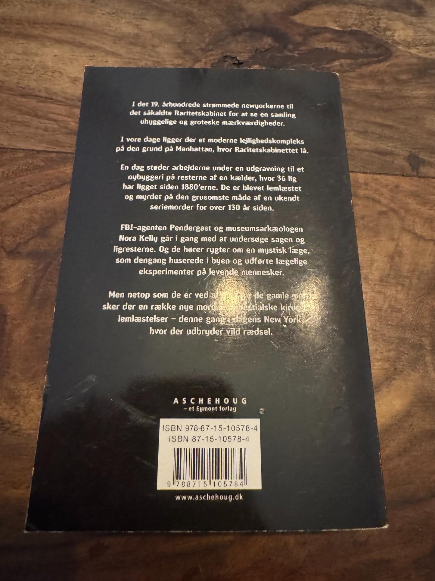 Dødens kabinet Douglas Preston og Lincoln Child Aschehoug 2002