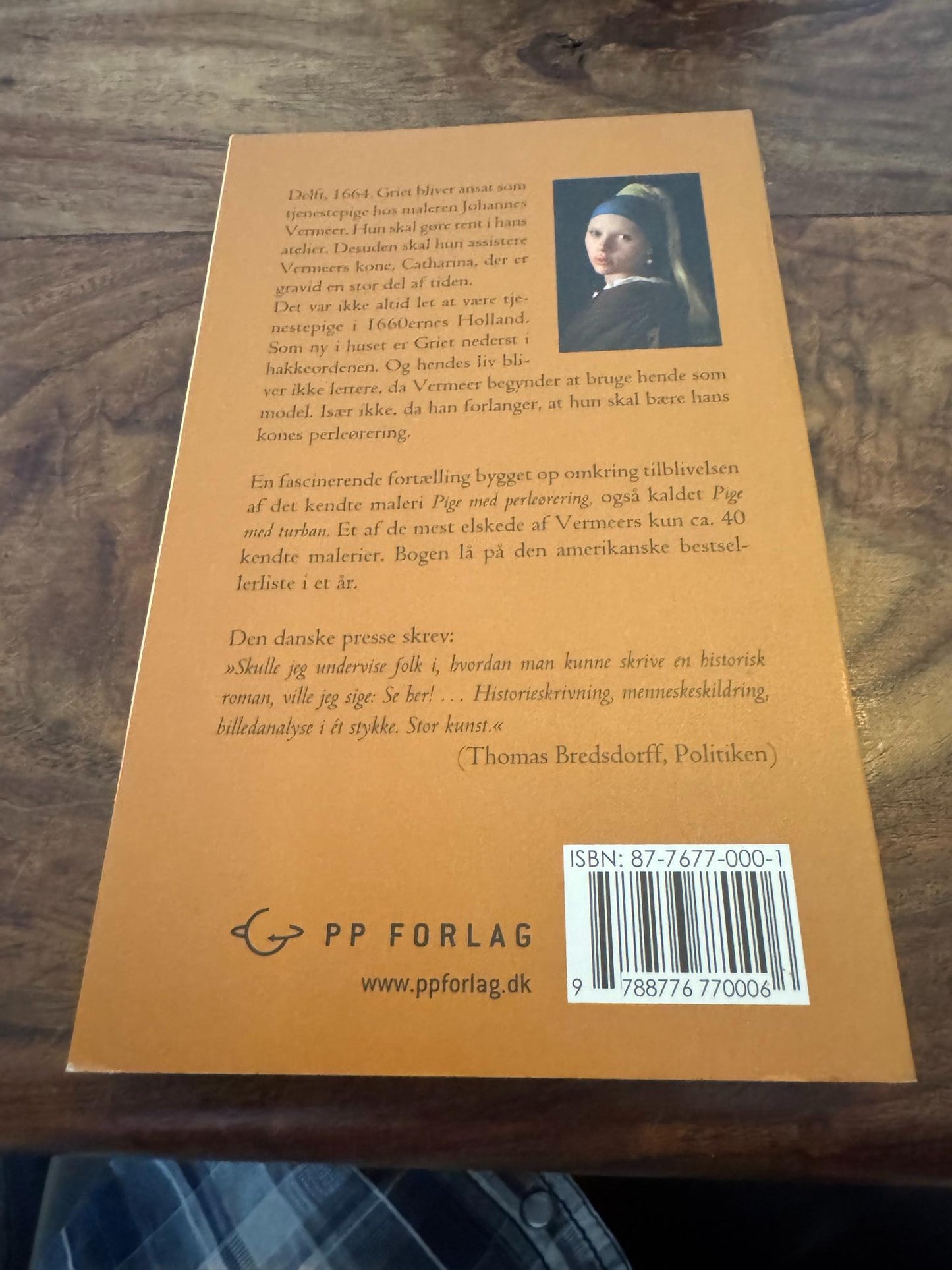 Pige med Perleørering Tracy Chevalier