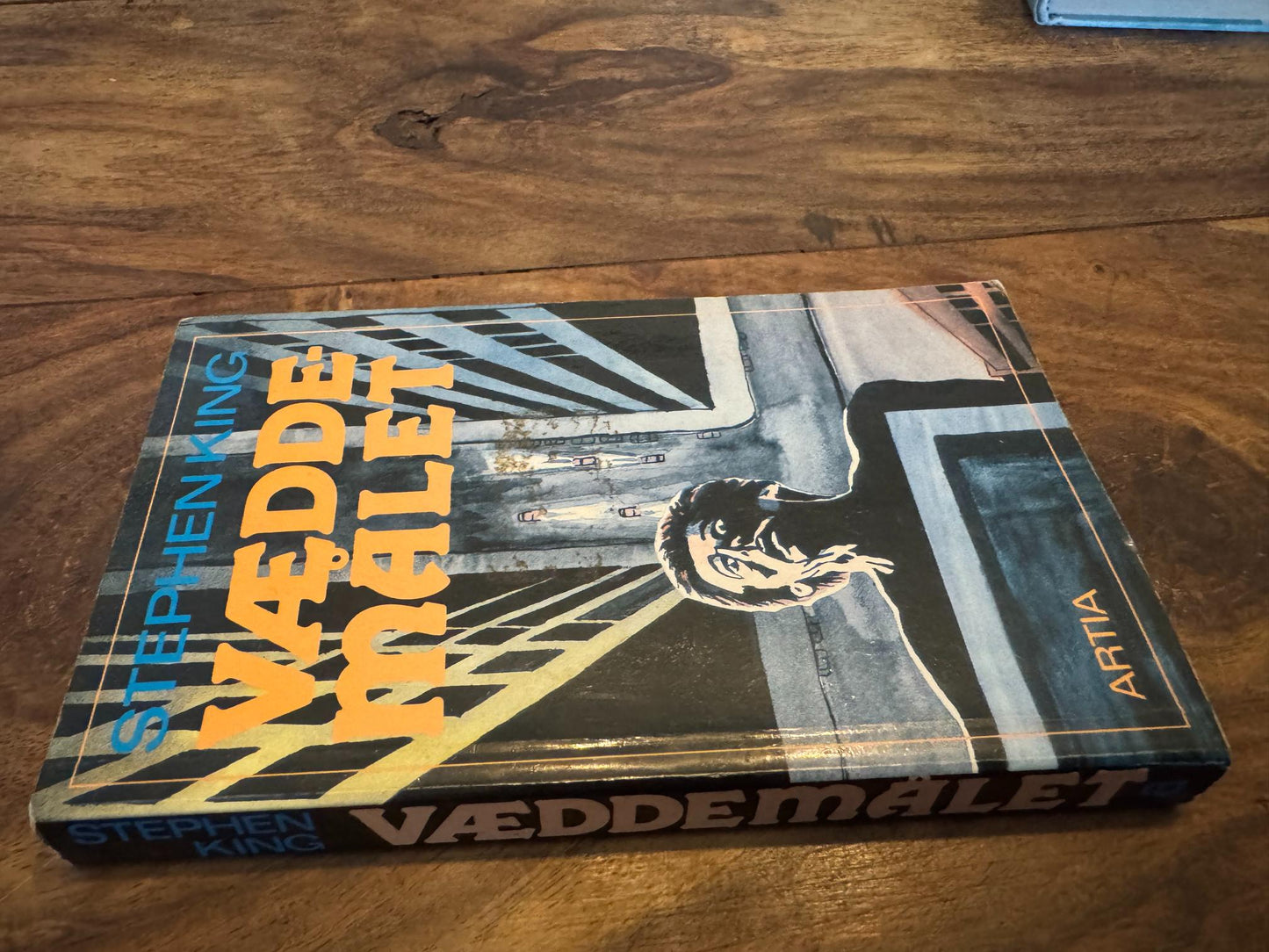 Væddemålet Artia 1. oplag Stephen King 1990