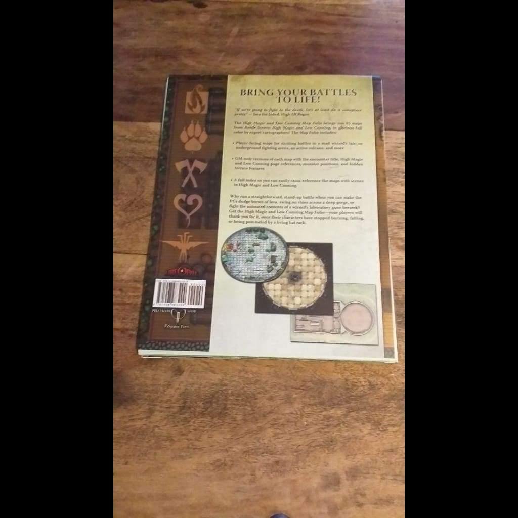 13th Age High Magic & Low Cunning Map Folio by Pelgrane Press - books