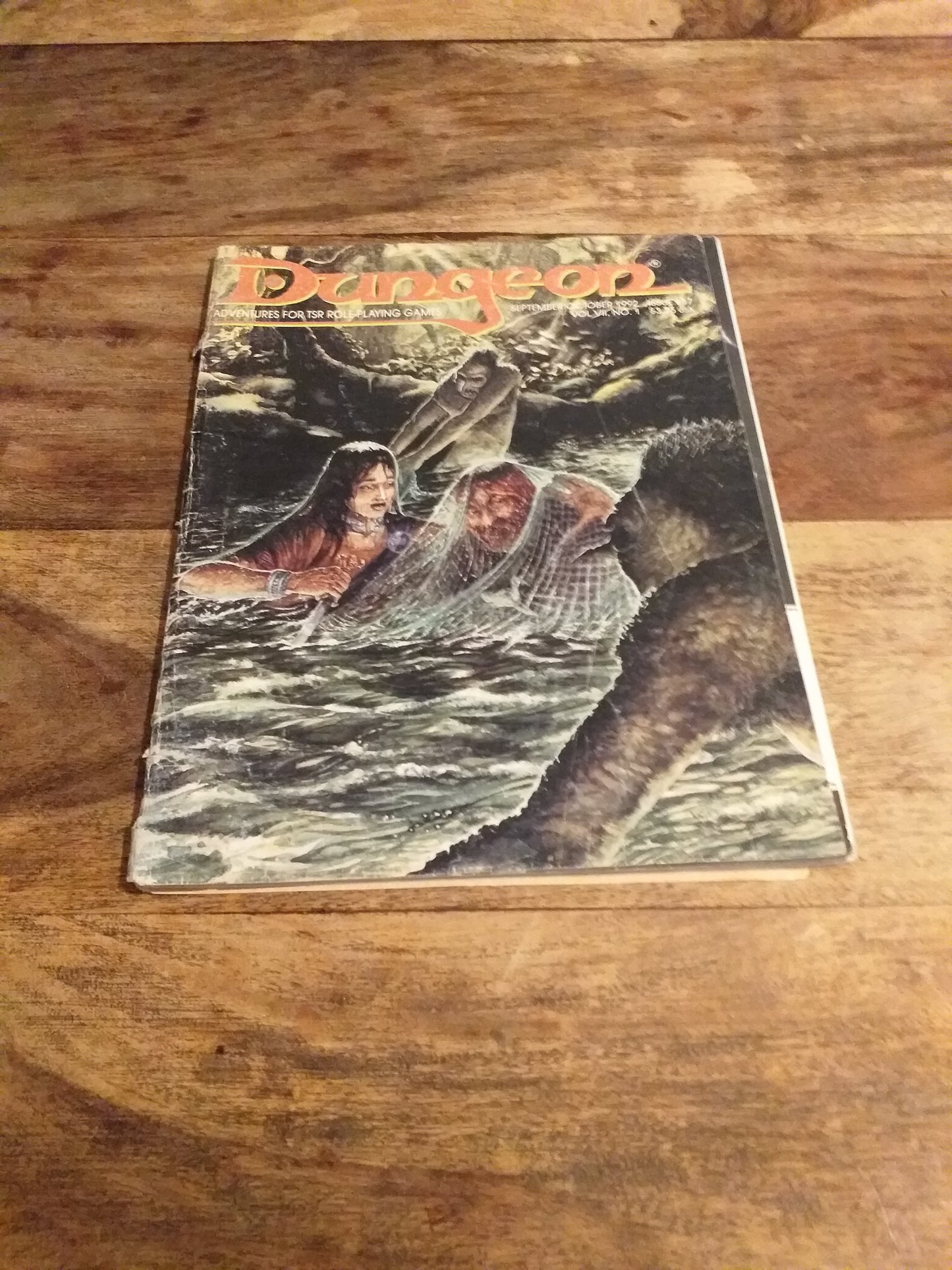 DUNGEON Magazine #37 SEPTEMBER/OCTOBER 1992 TSR. - AllRoleplaying.com