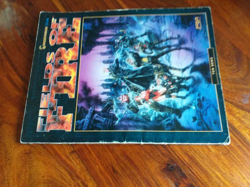 SHADOWRUN FIELDS of FIRE FASA 2nd ed - books