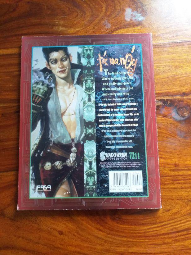 Shadowrun Tir Na Nog Second Edition FASA 1993 - books