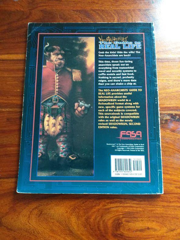 Shadowrun The Neo-Anarchists’ Guide to Real Life FASA - books