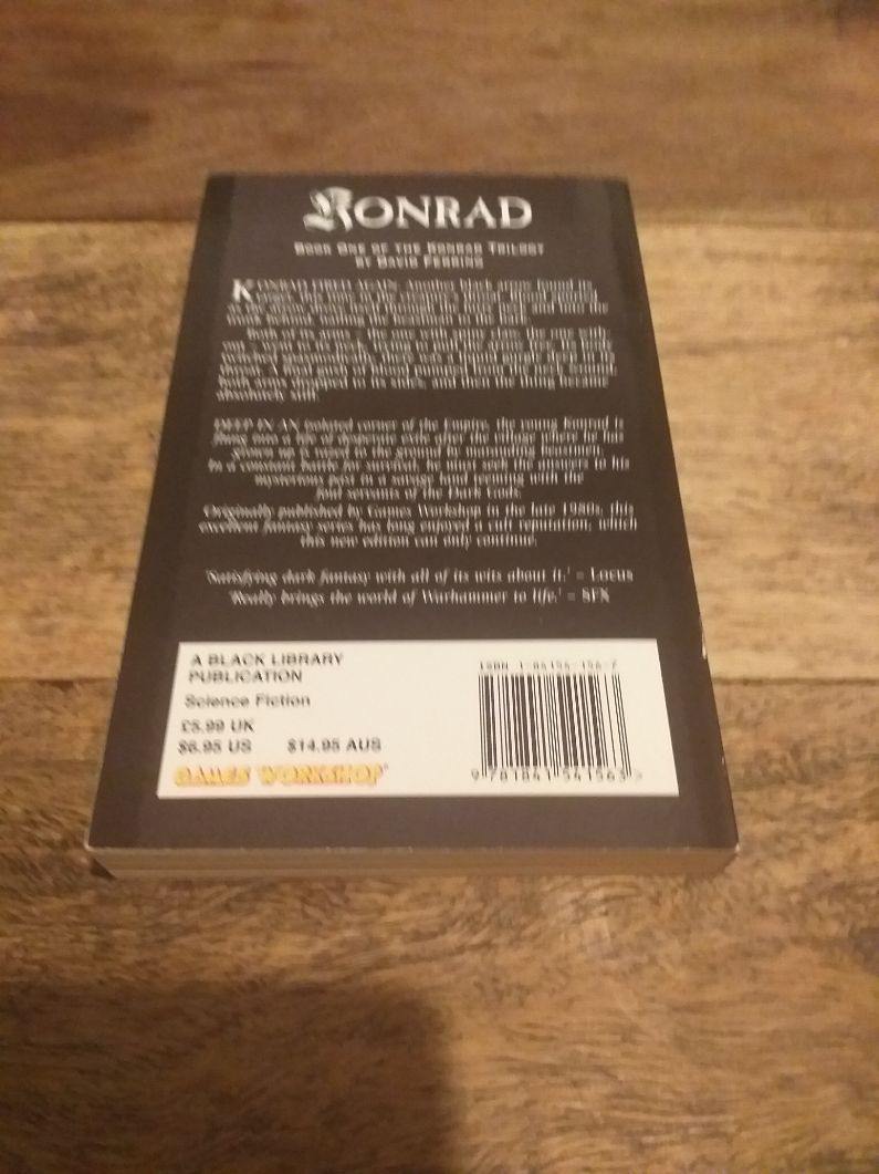 Warhammer Fantasy Konrad Book by david ferring - books